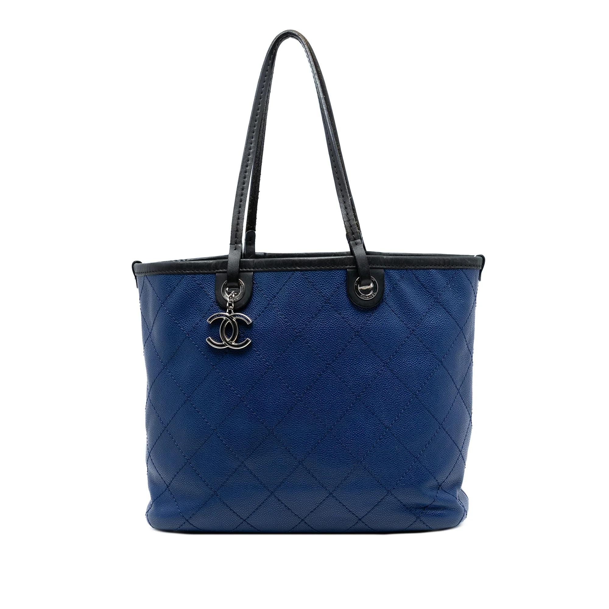 Leather tote