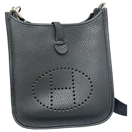 Mini Evelyne leather handbag