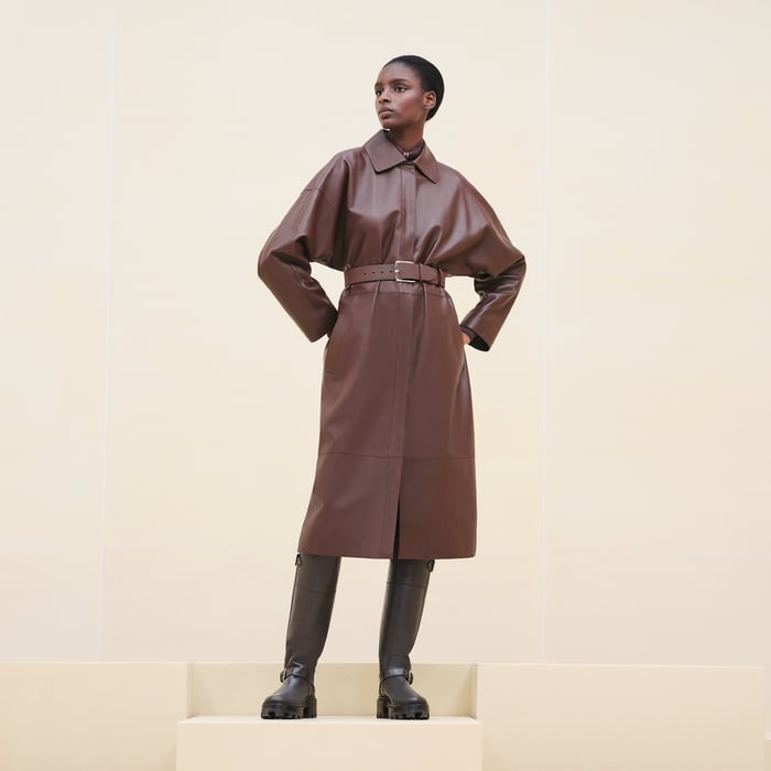 Long trench coat