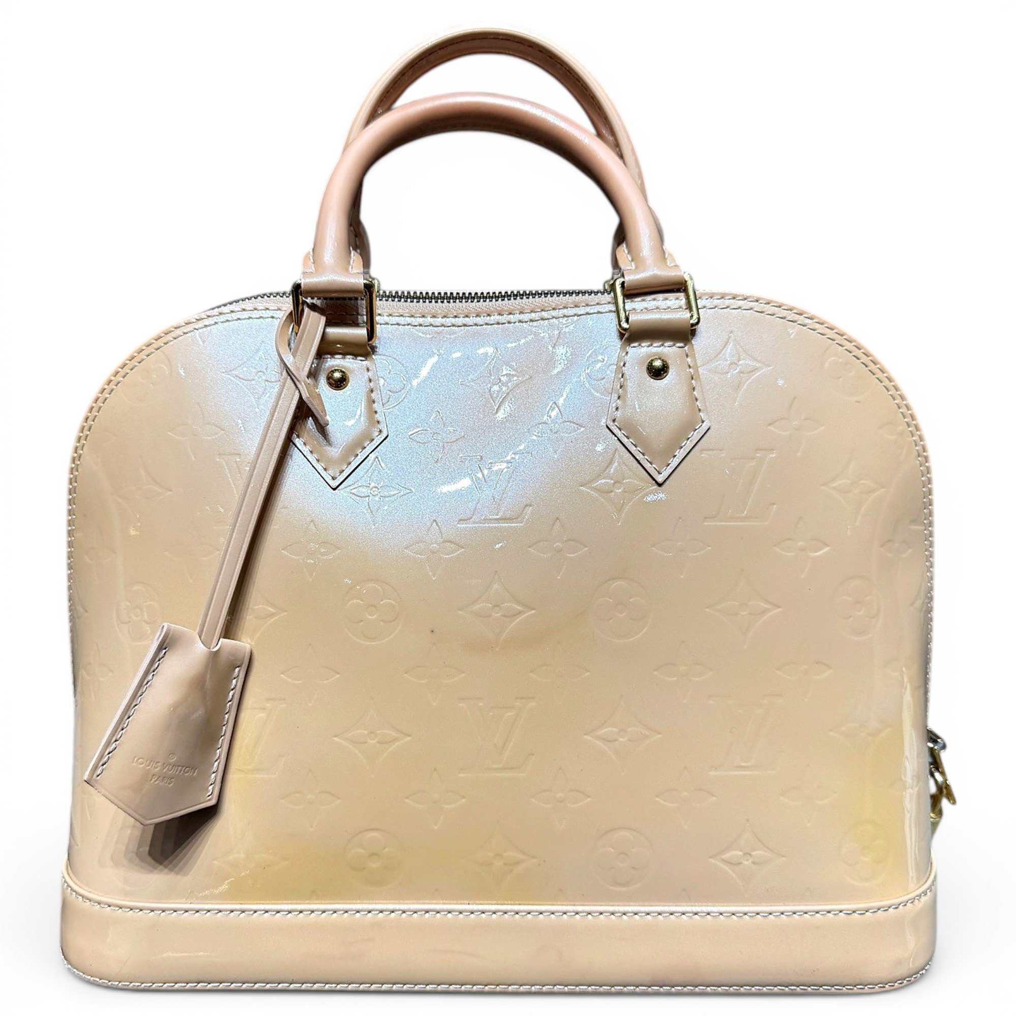 Alma leather handbag