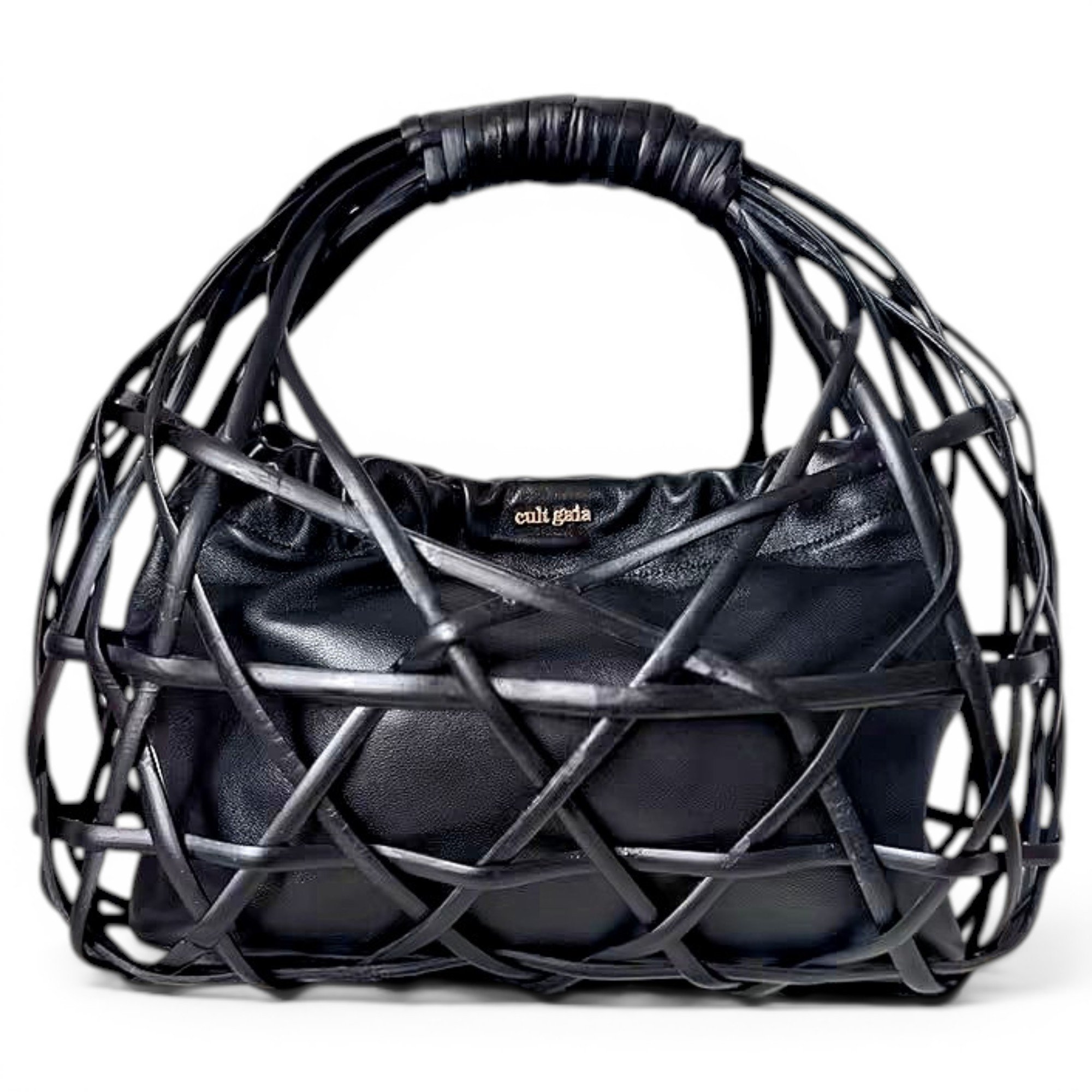 Leather handbag
