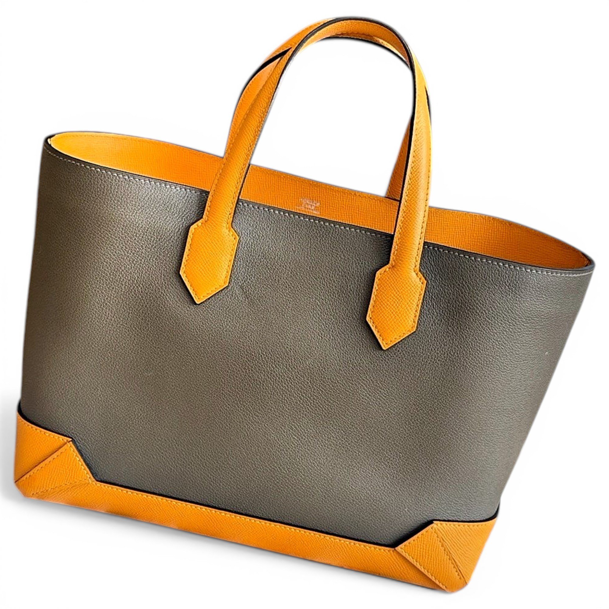 Maxibox cabas 36 leather handbag