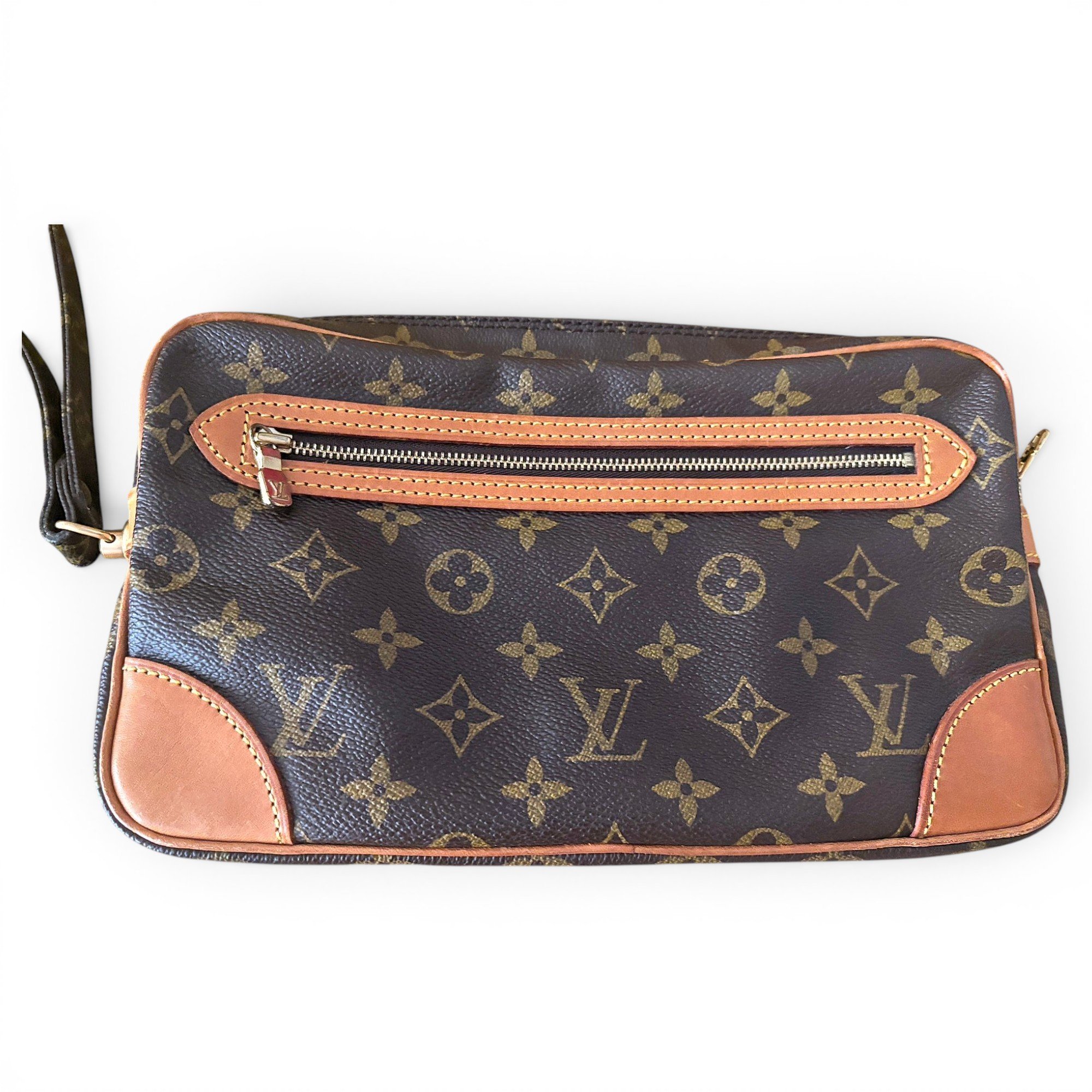 Marly Dragonne leather clutch bag