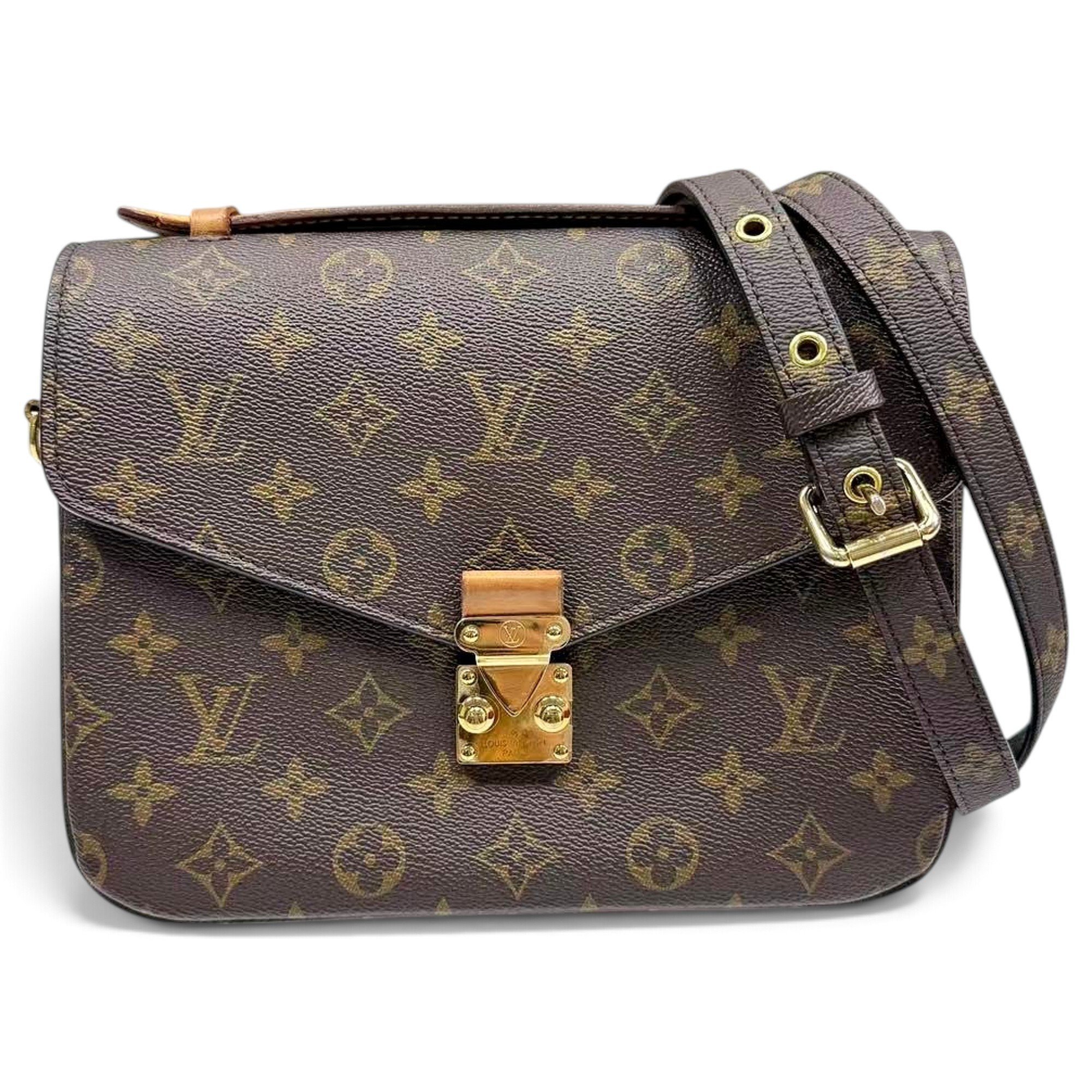 Metis leather crossbody bag