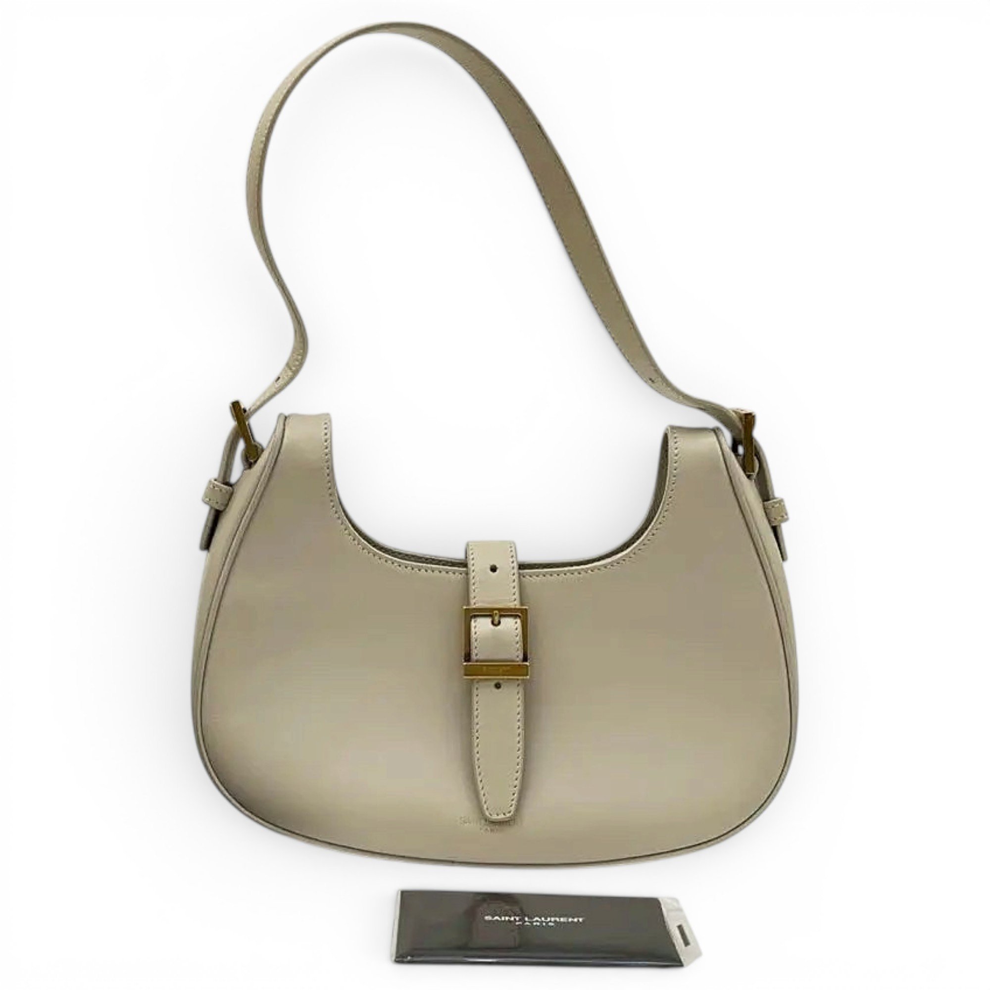 Le Fermoir Hobo leather handbag