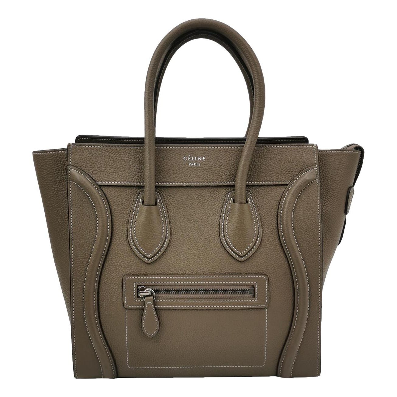 Luggage leather handbag