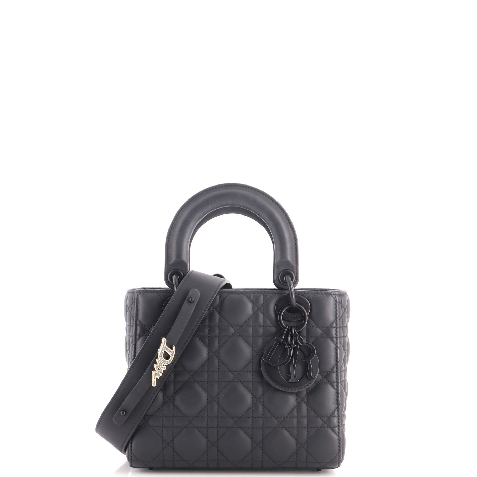 Ultra Matte My ABCDior Lady Dior Bag Cannage Quilt Calfskin