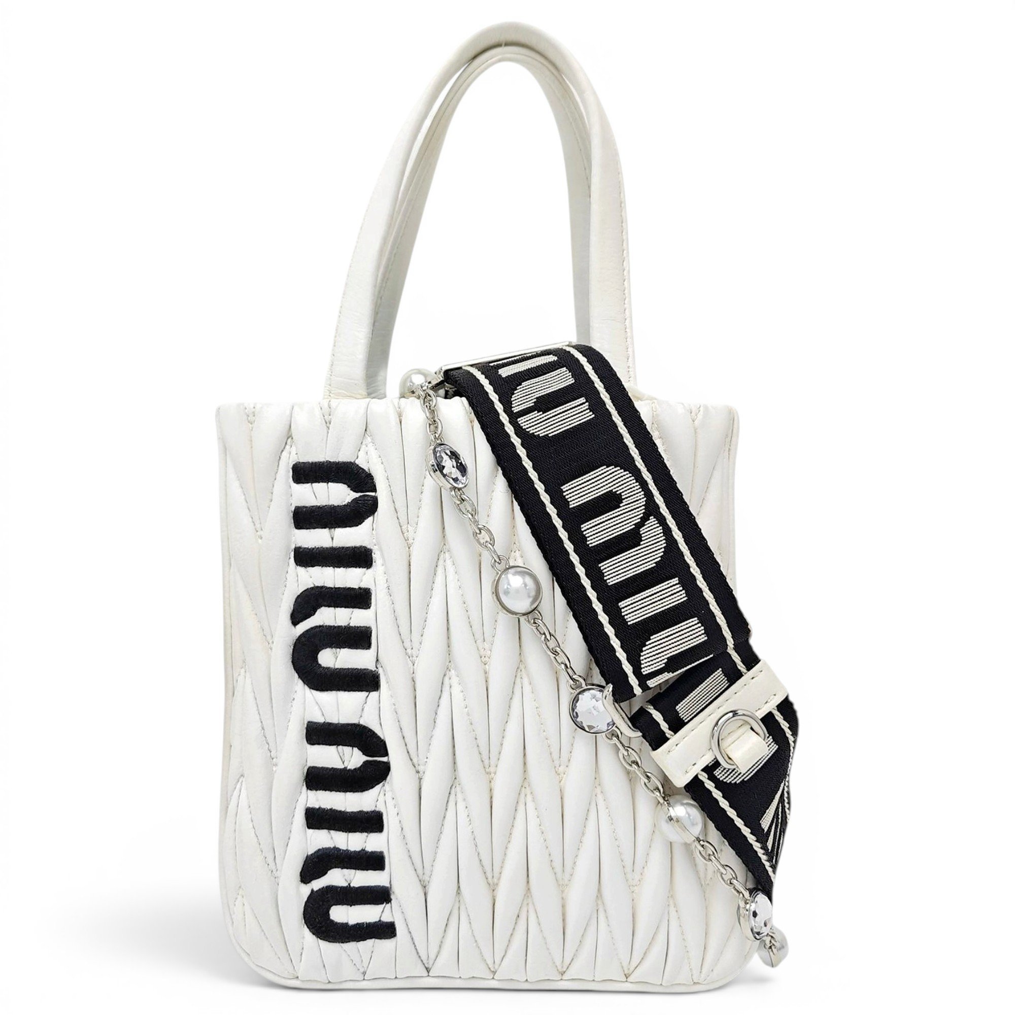 Miu Miu Leather tote