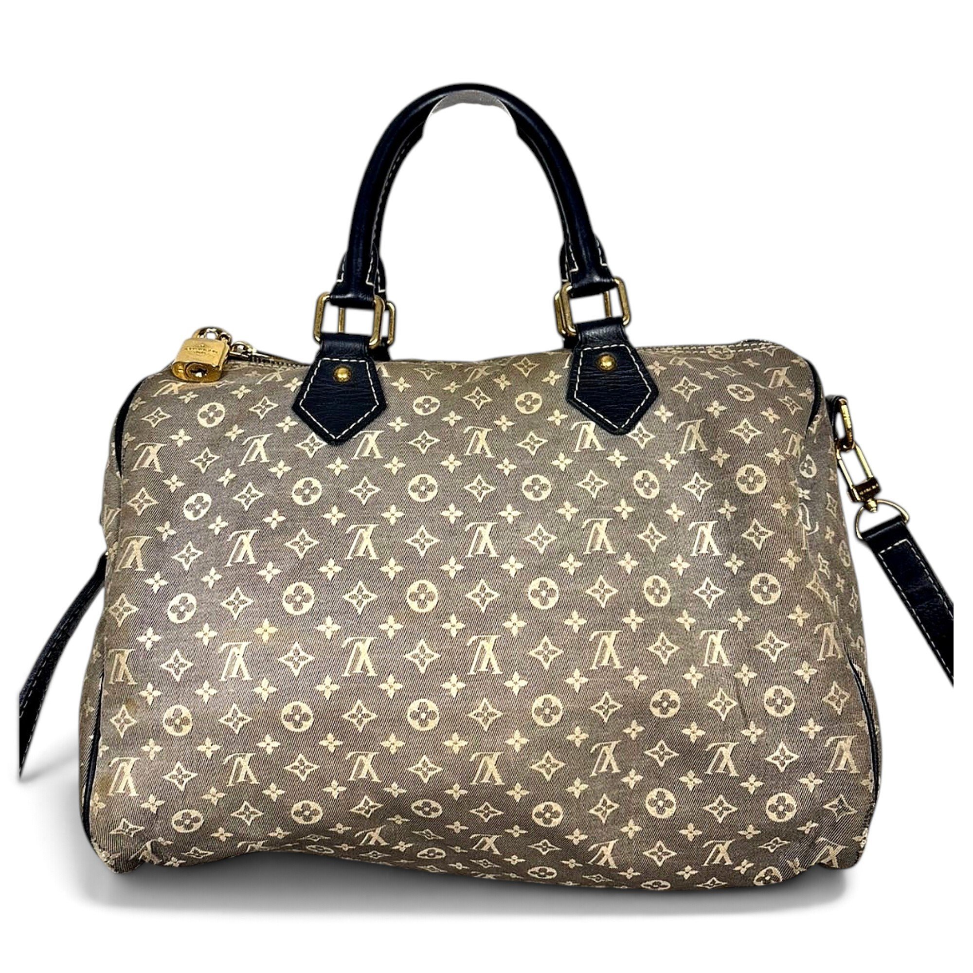 Nano Speedy / Mini HL linen crossbody bag
