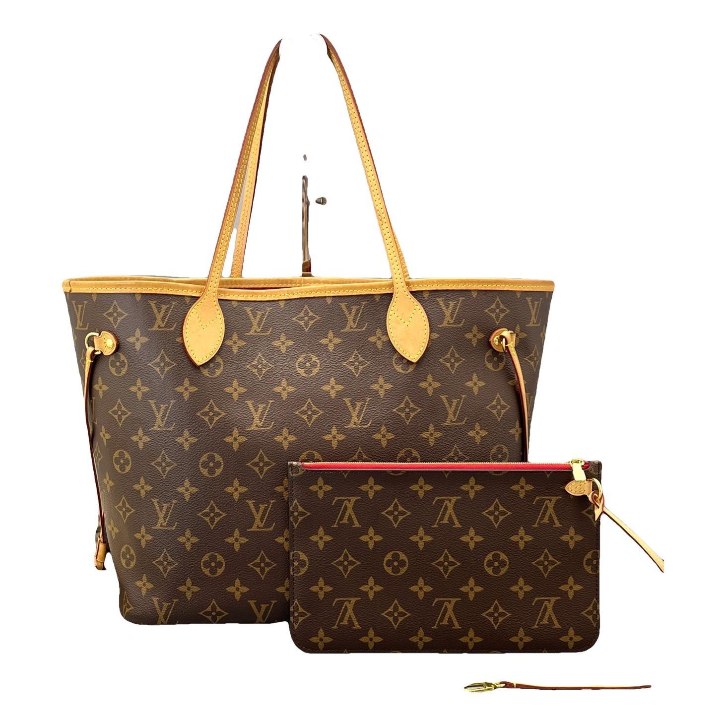 Neverfull leather handbag