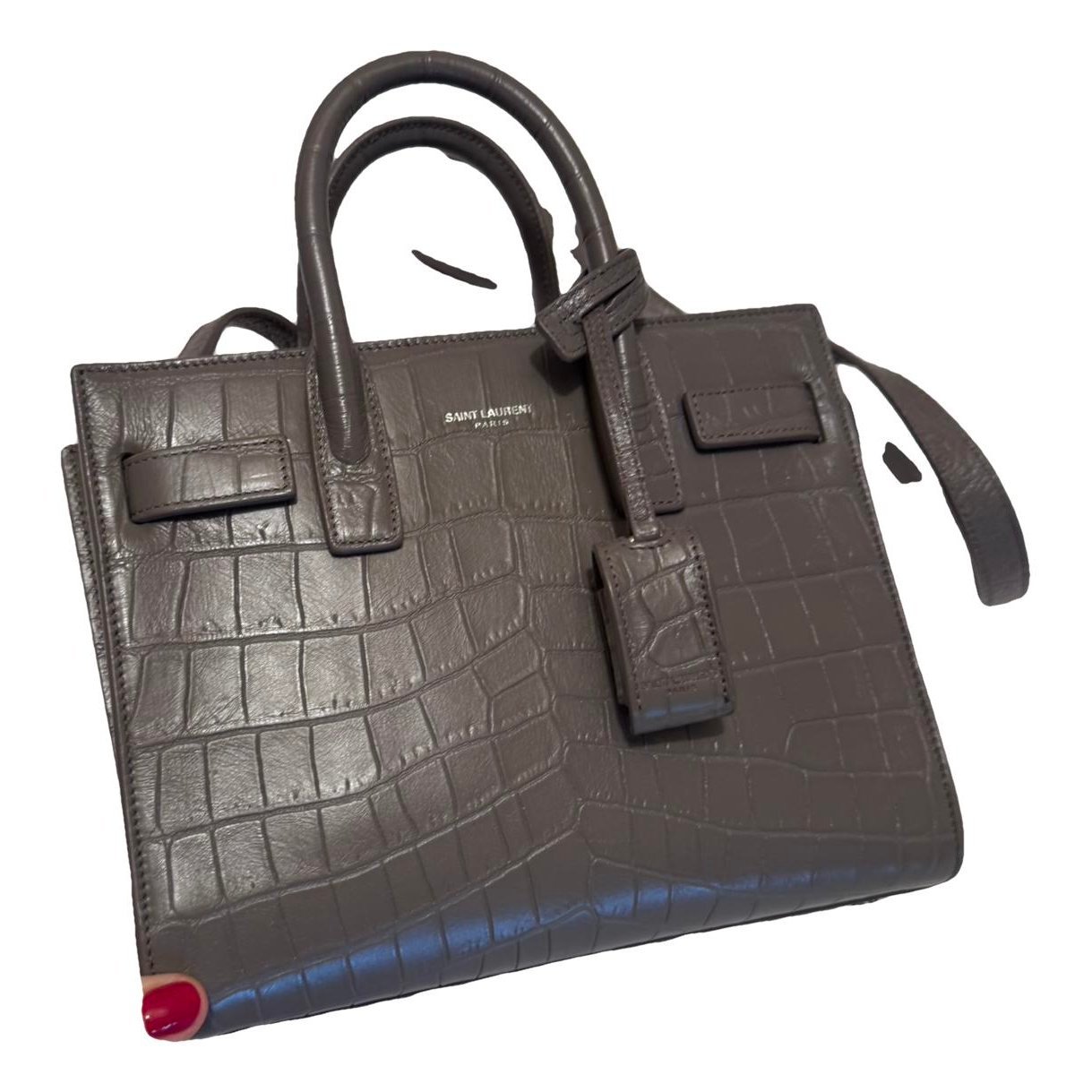 Sac de Jour leather tote