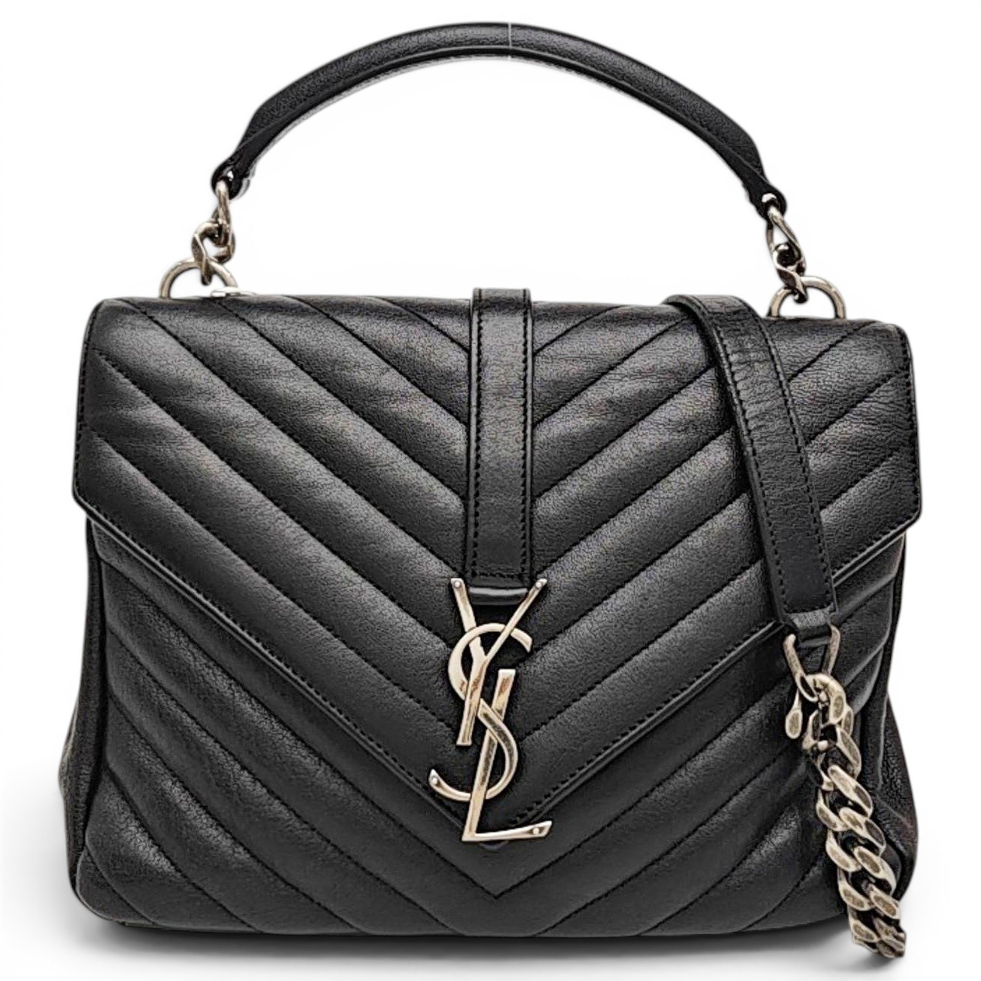 Leather handbag