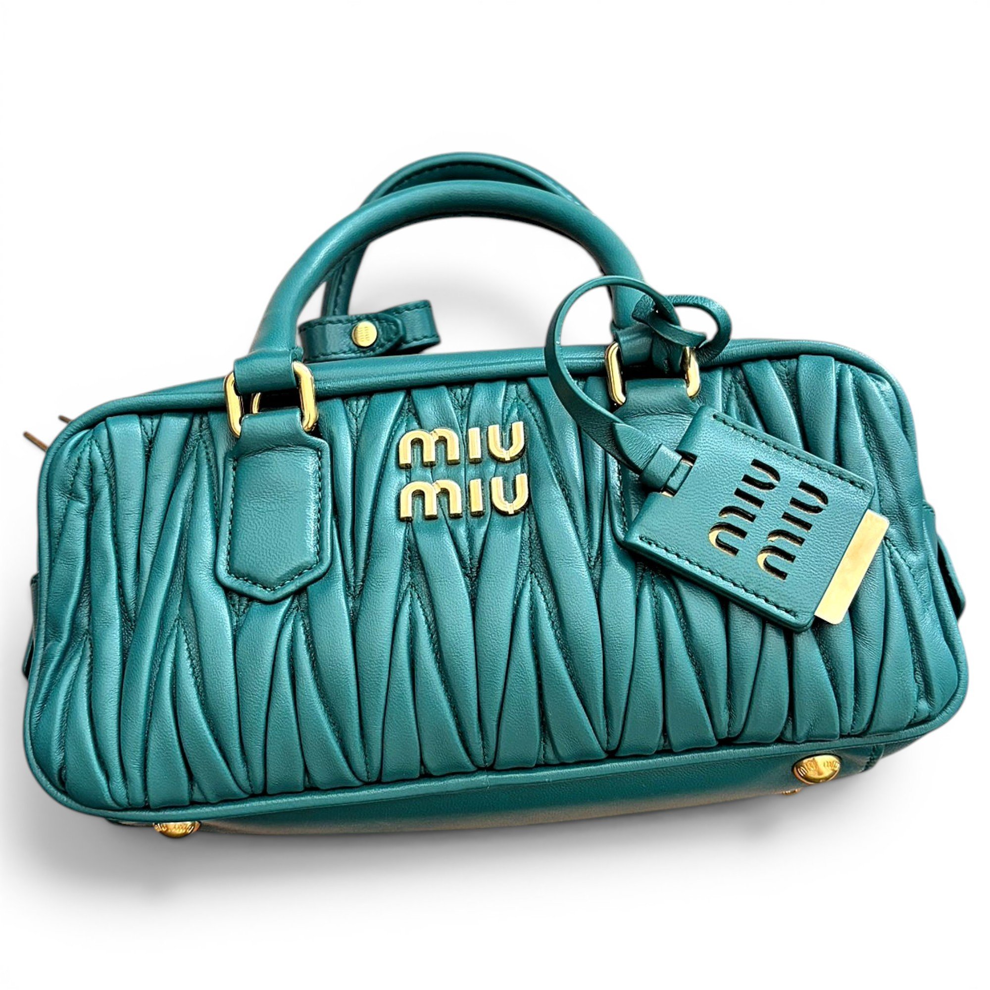 Arcadie leather crossbody bag