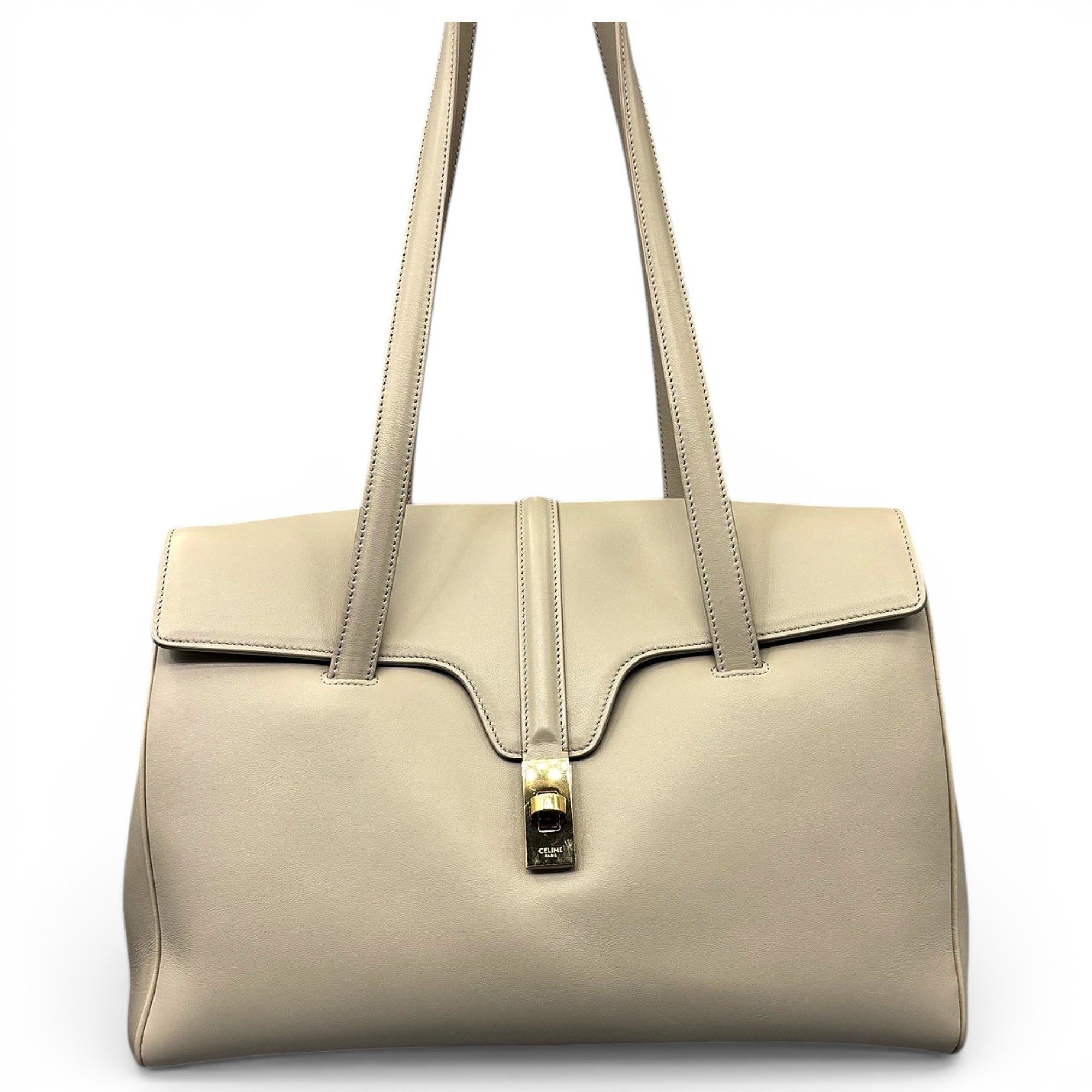 Sac 16 leather handbag