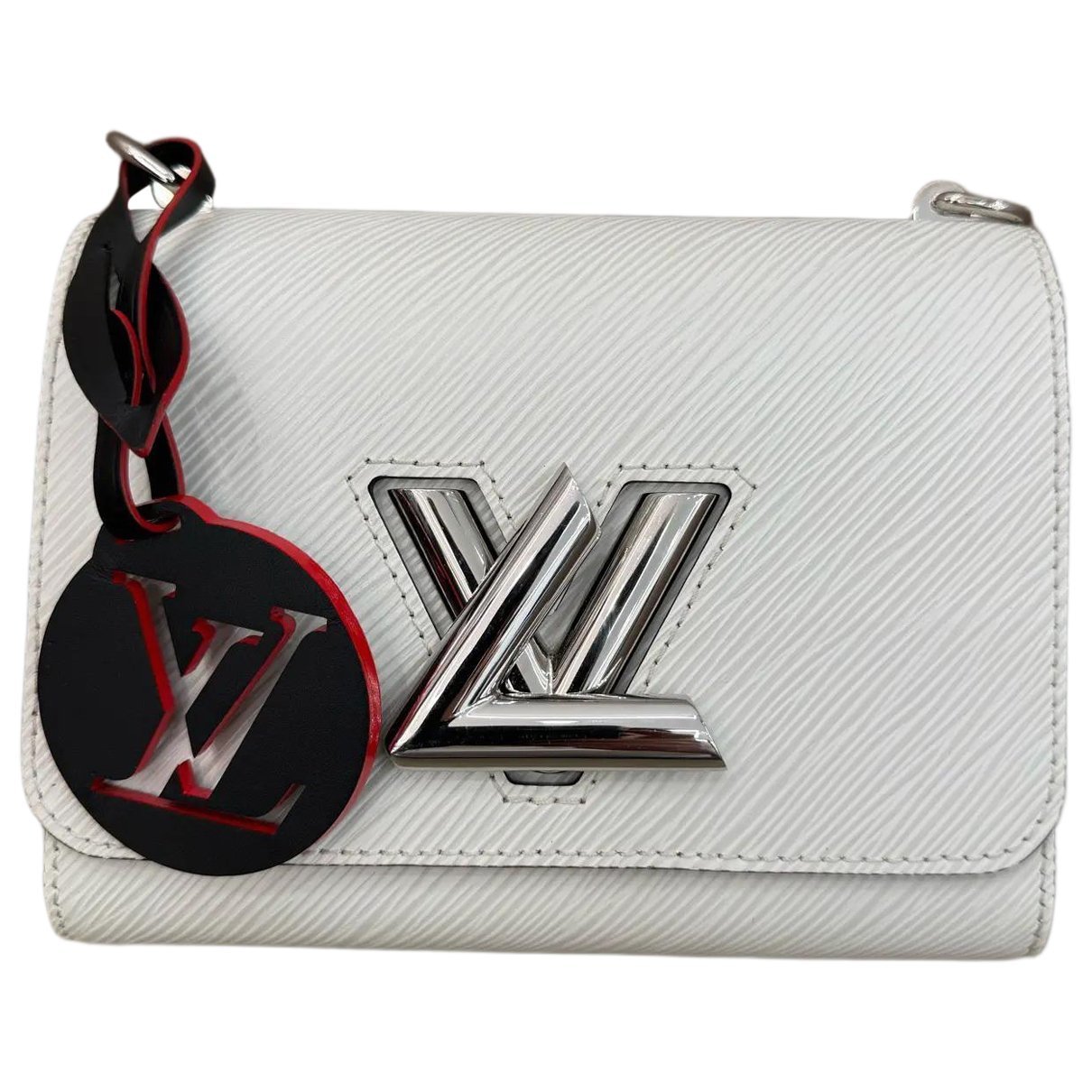Twist leather handbag