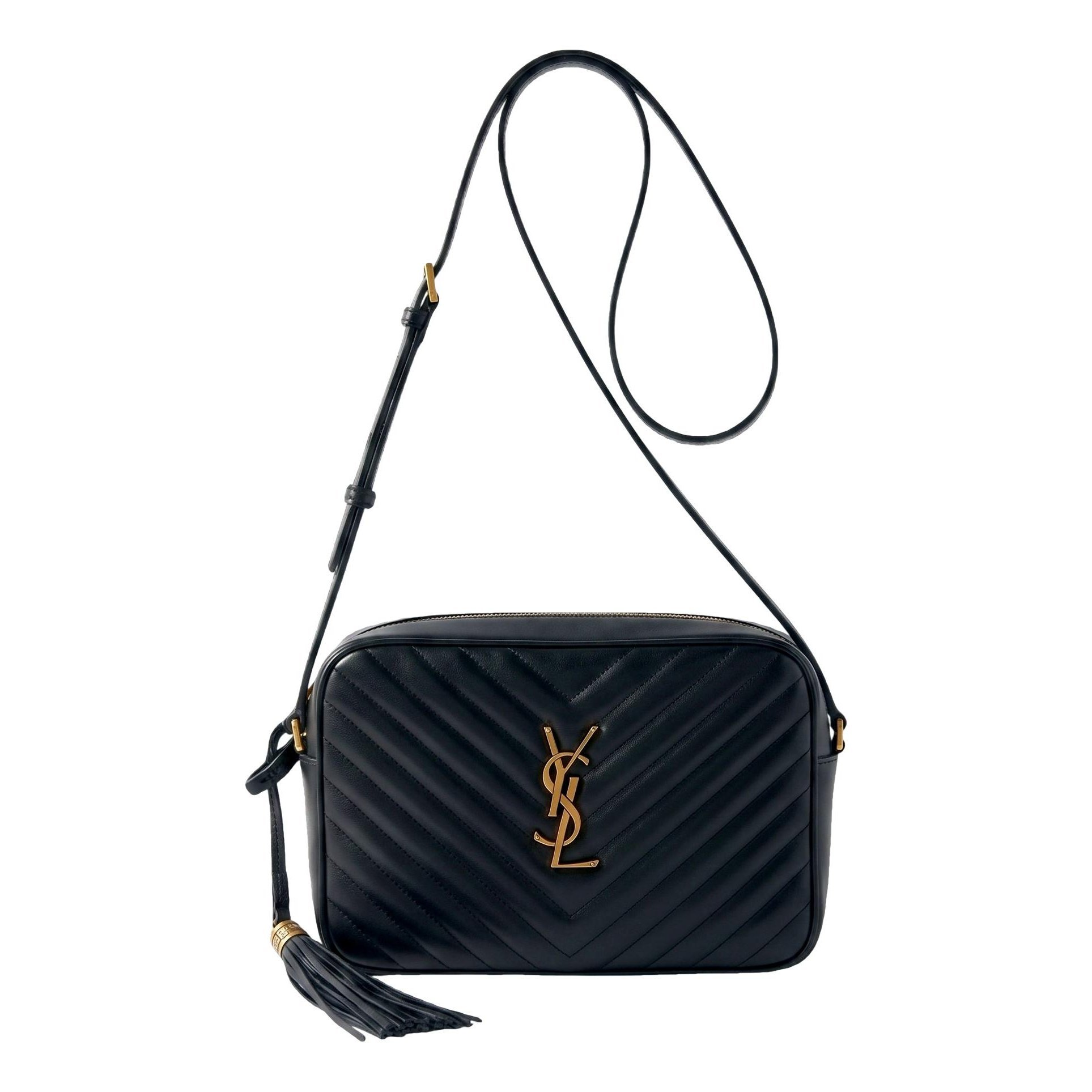 Camera Lou leather handbag
