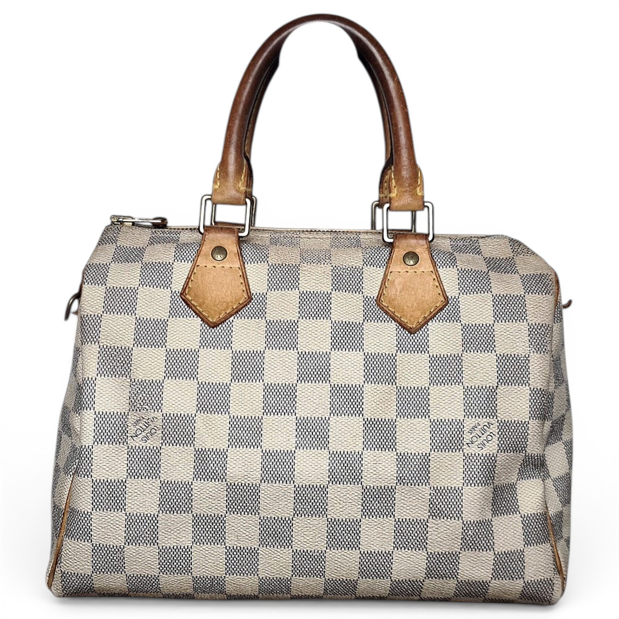 Speedy leather handbag