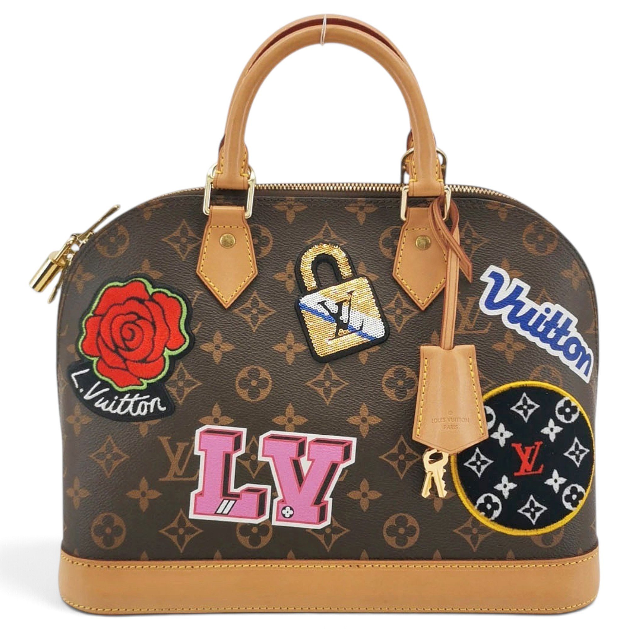 Alma leather handbag