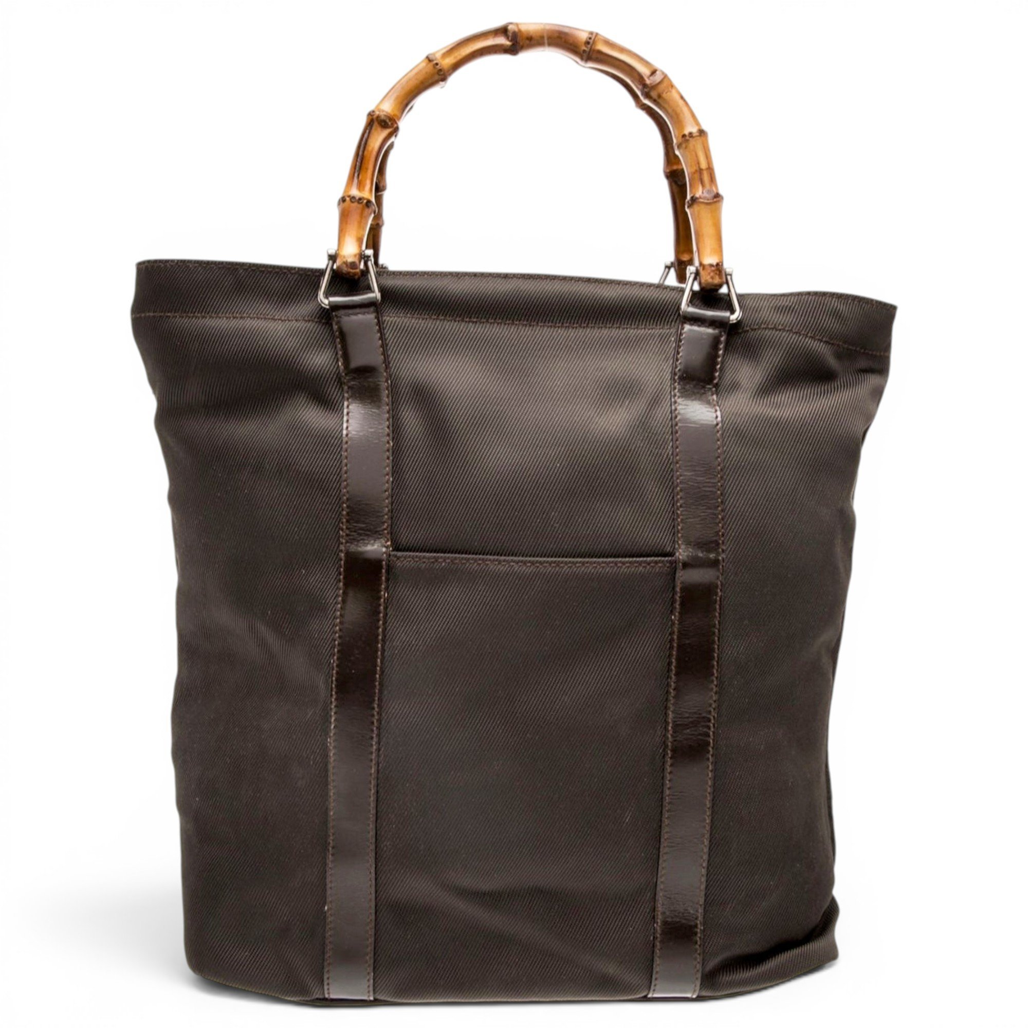 Bamboo Top Handle cloth handbag