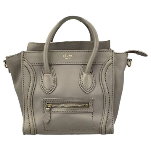 Nano Luggage leather handbag