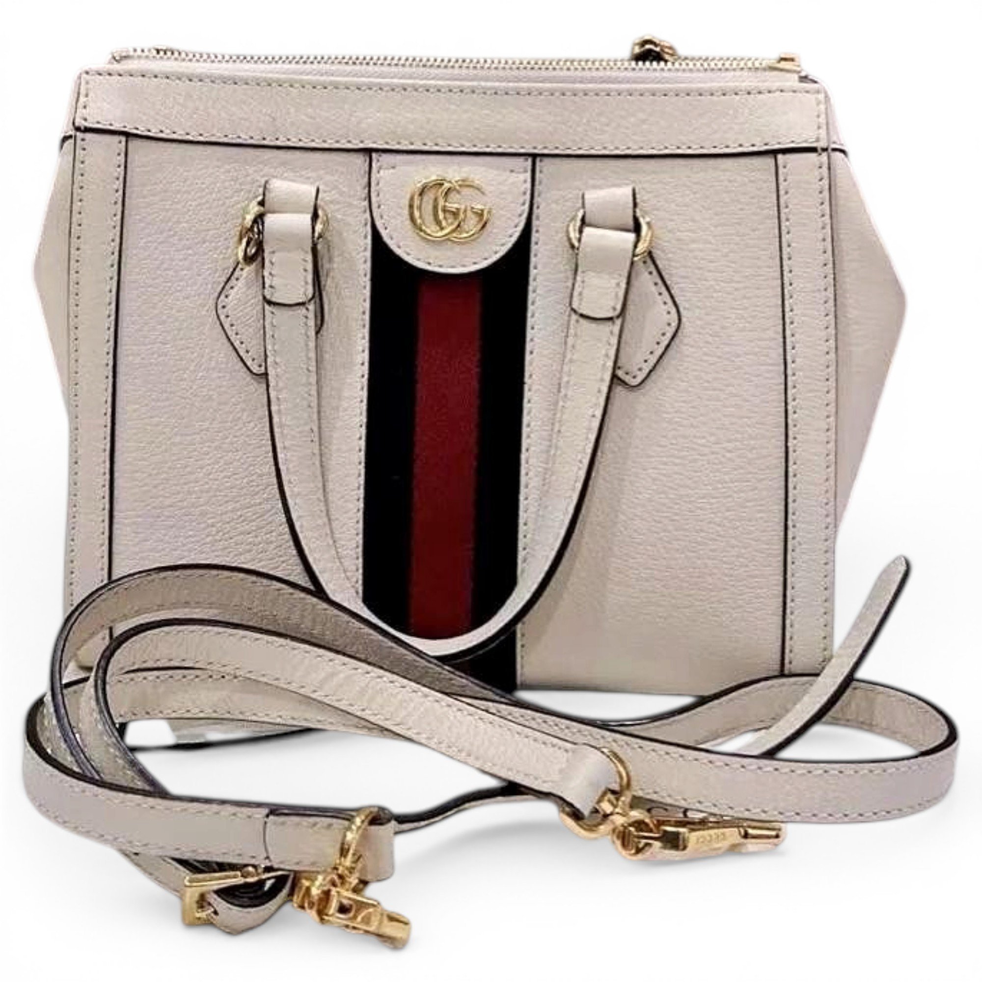 Leather tote