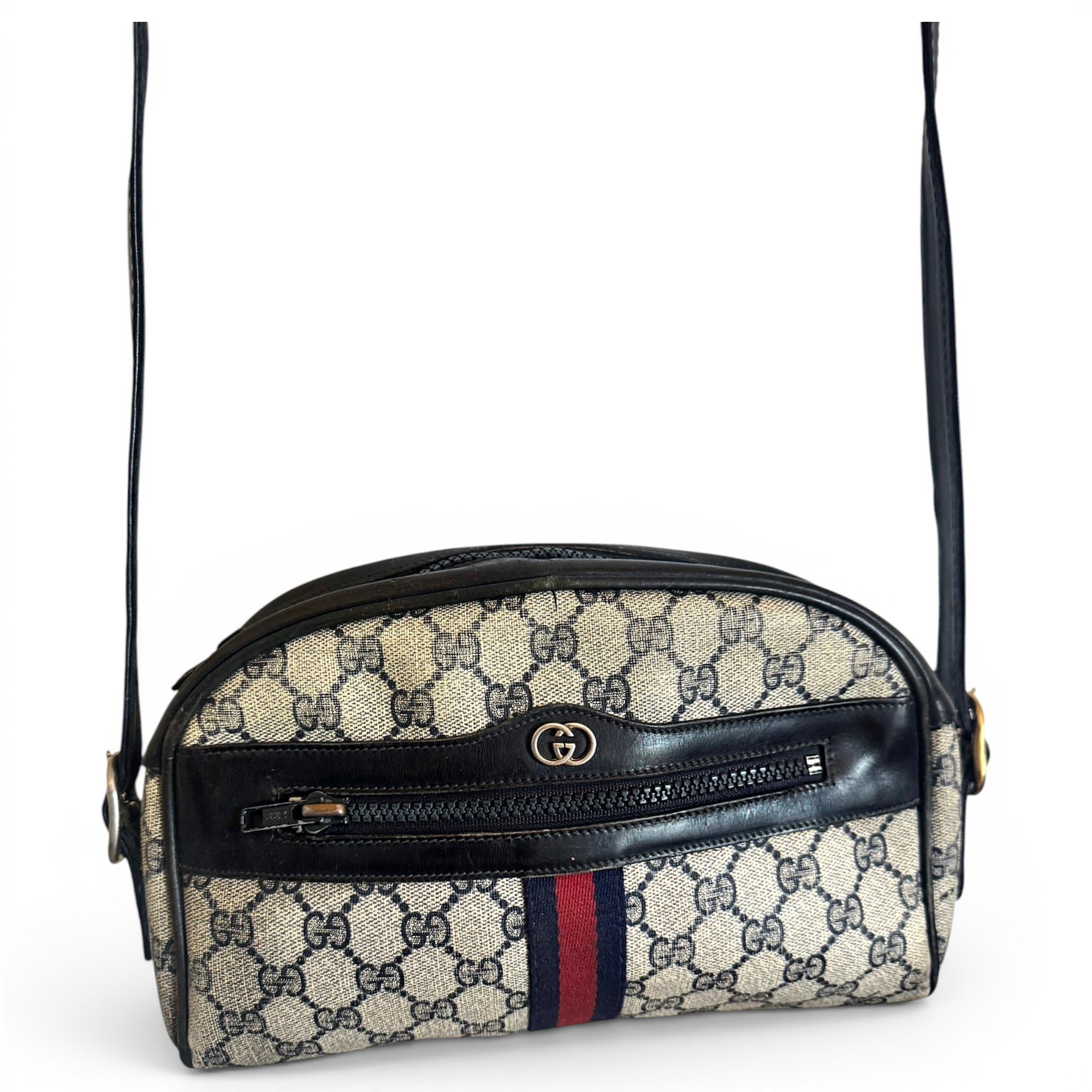 Leather crossbody bag