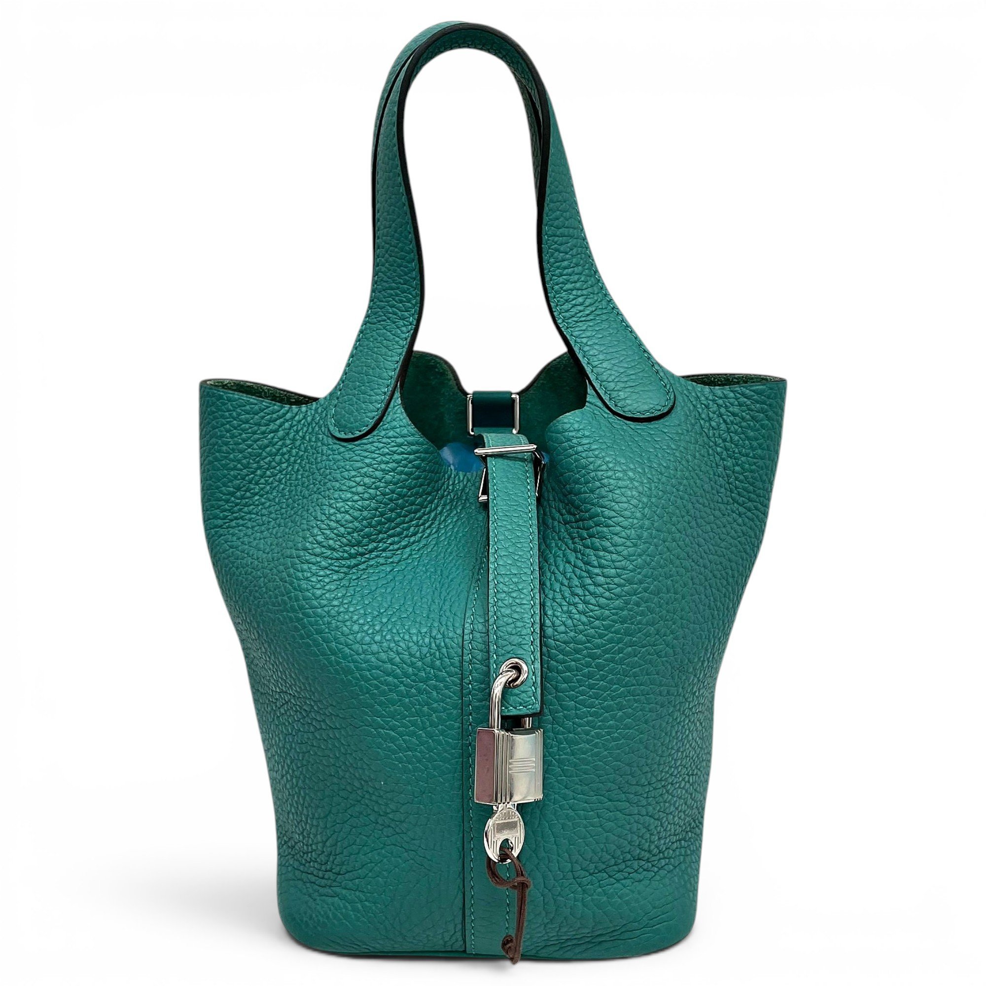 Picotin leather handbag