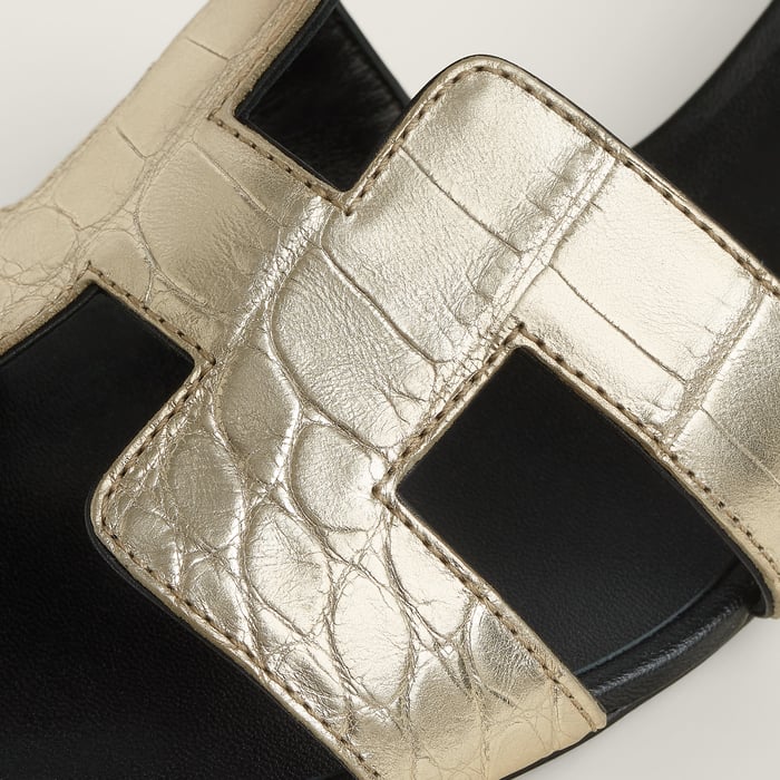 Gris Platine Oasis Sandal