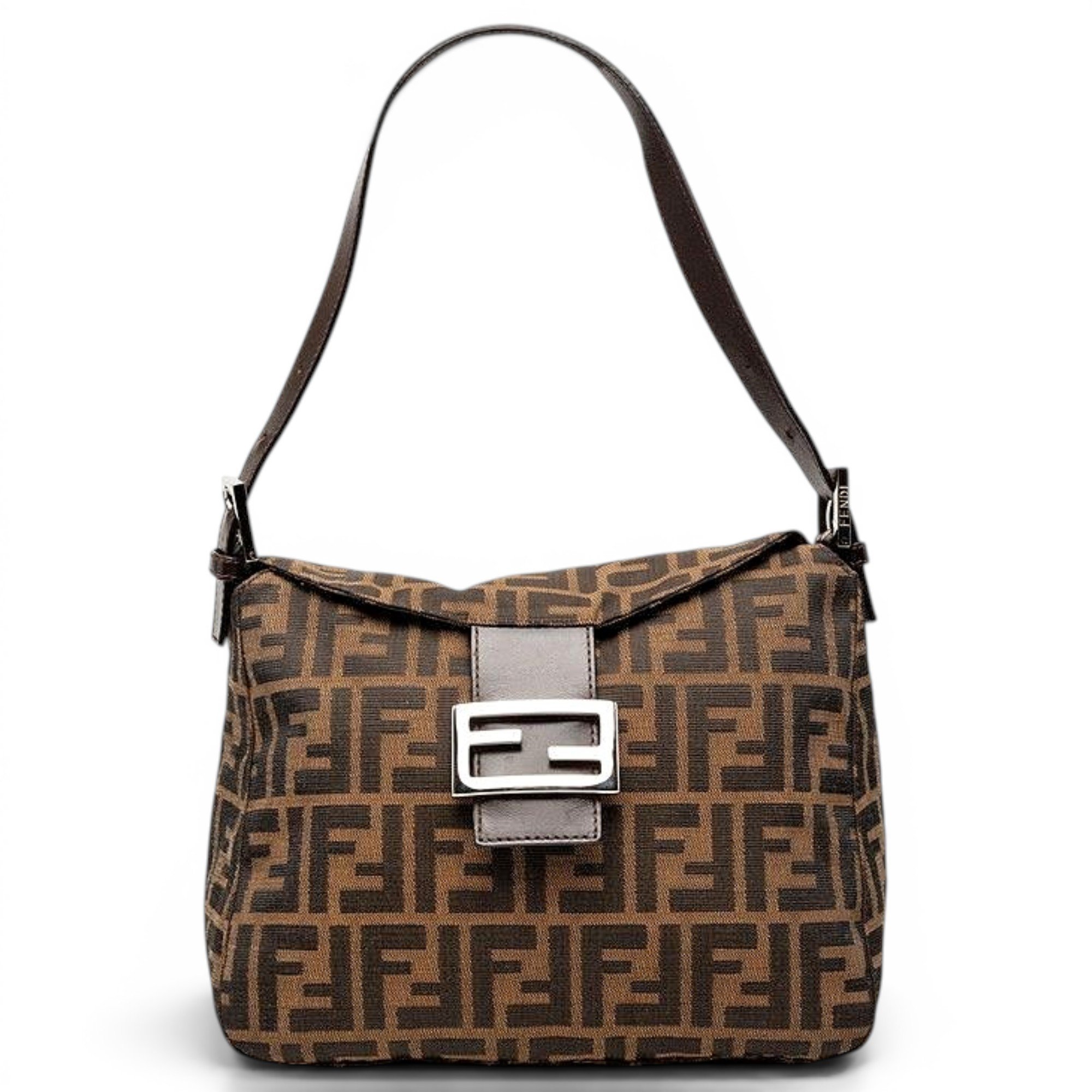 Baguette leather handbag