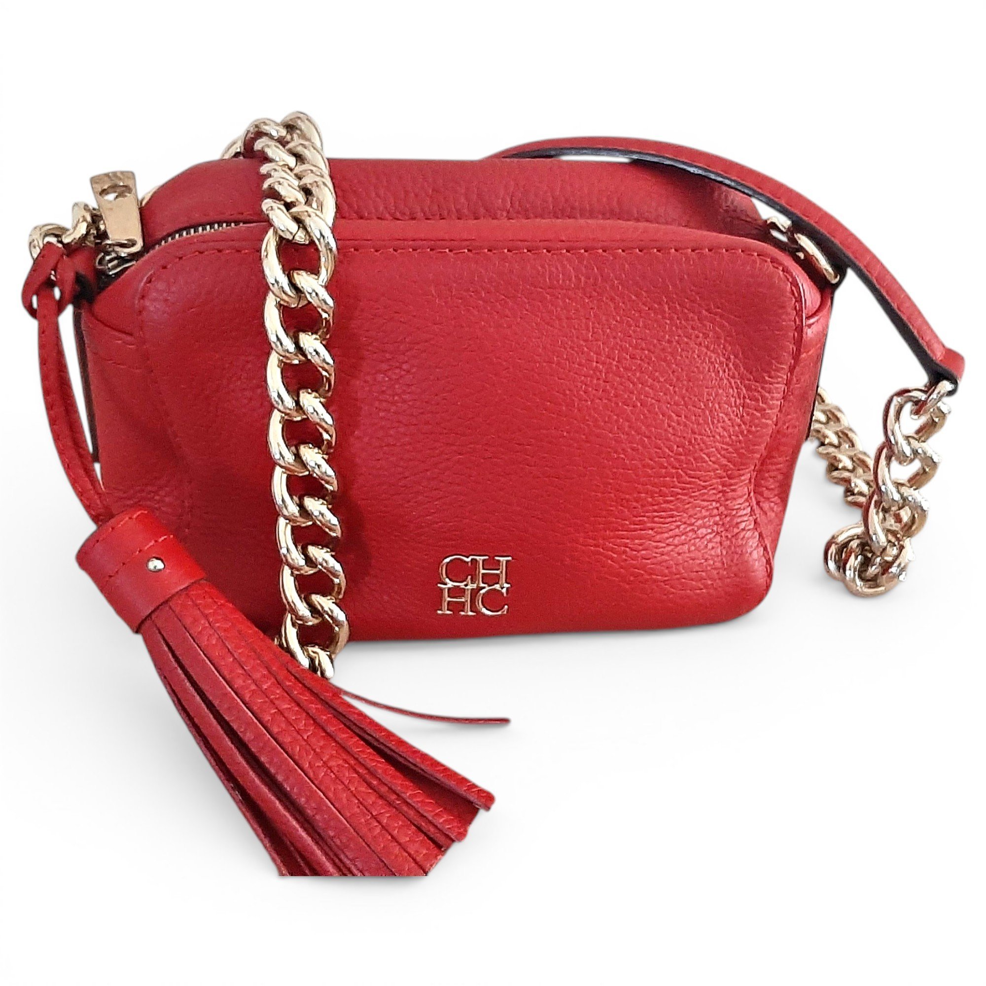 Leather crossbody bag
