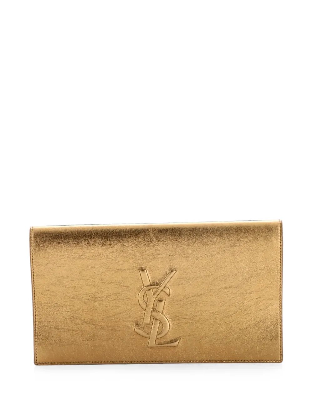 Belle de Jour Leather Large clutch bag