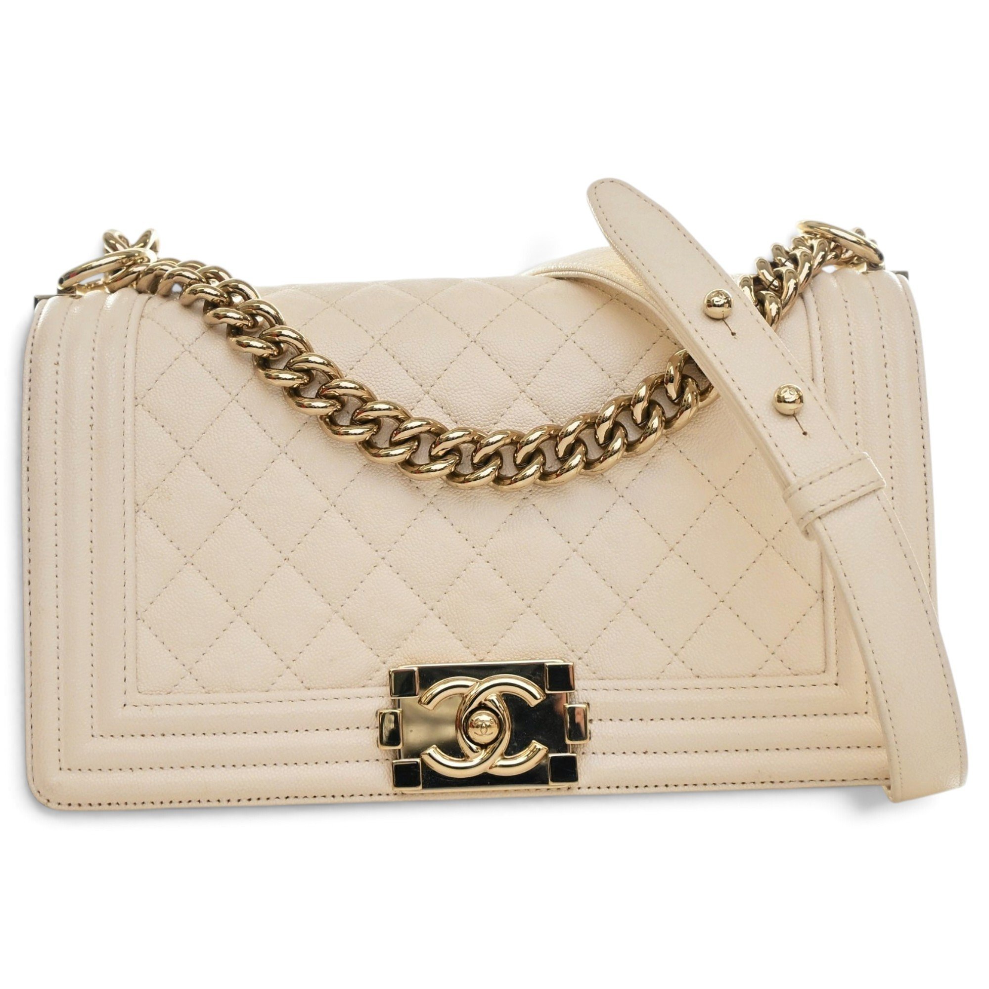 Boy leather crossbody bag