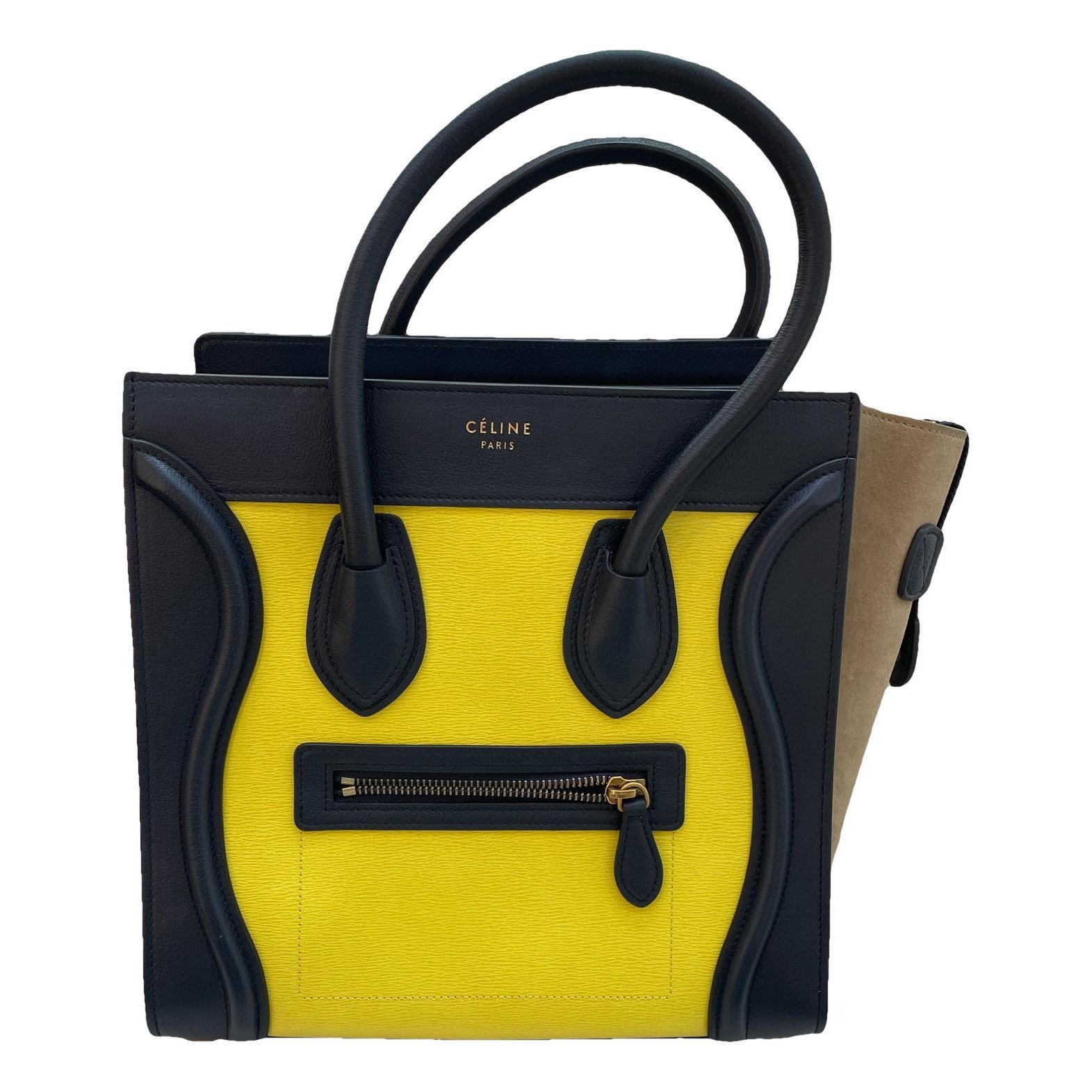 Luggage leather handbag