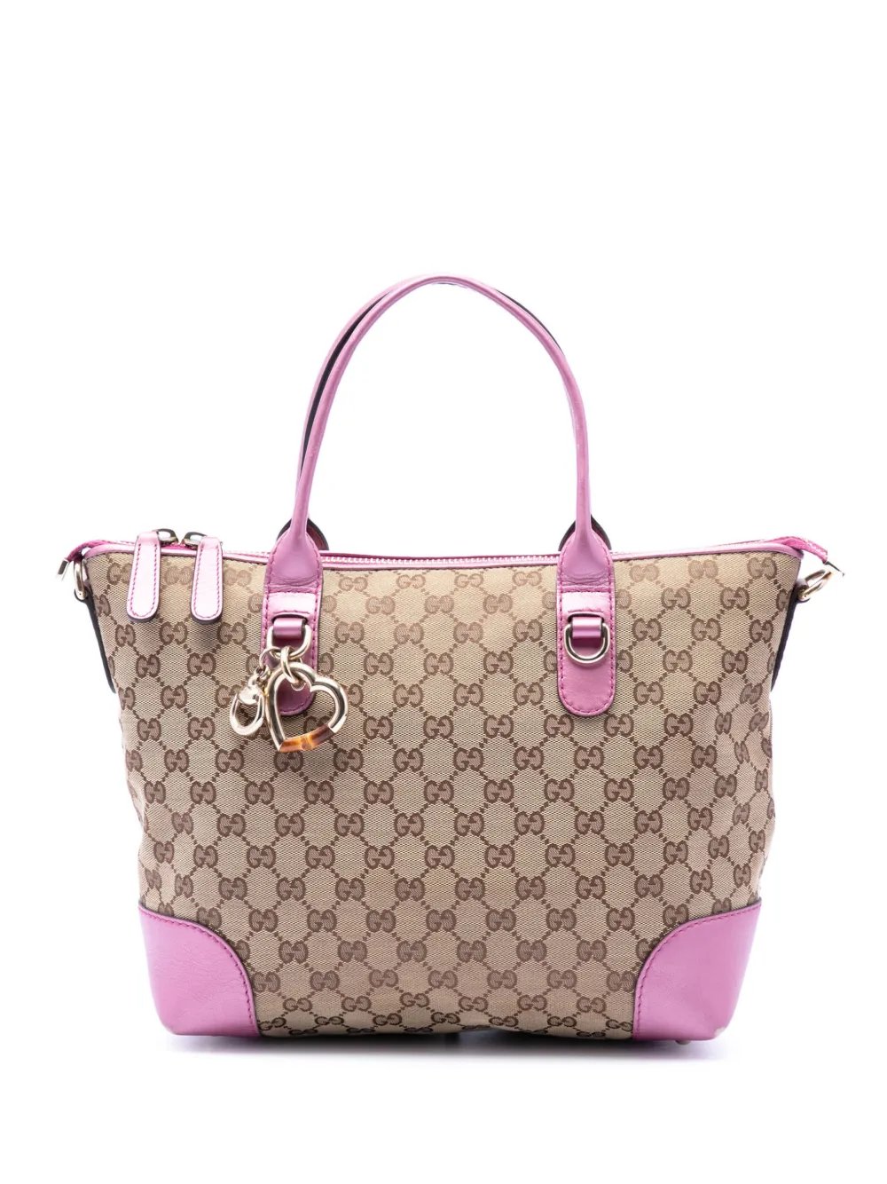 2016-2026 GG Canvas Heart Bit satchel