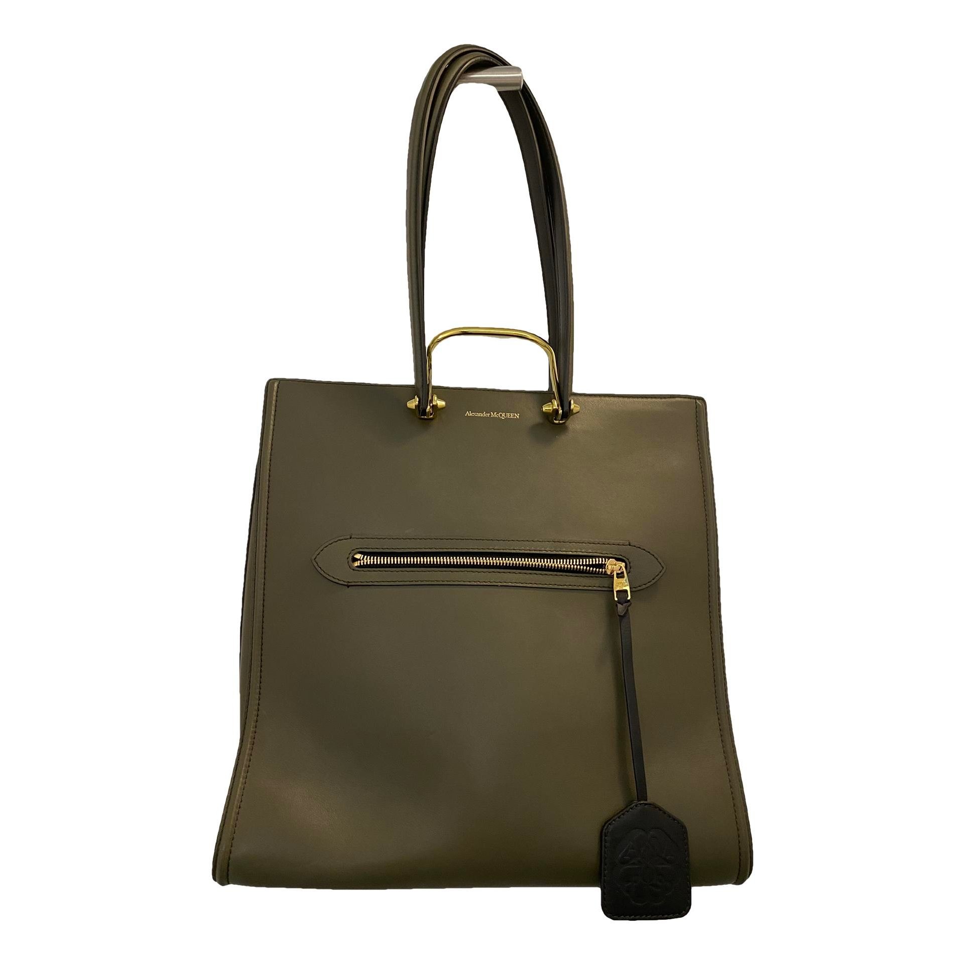 Alexander McQueen Leather tote