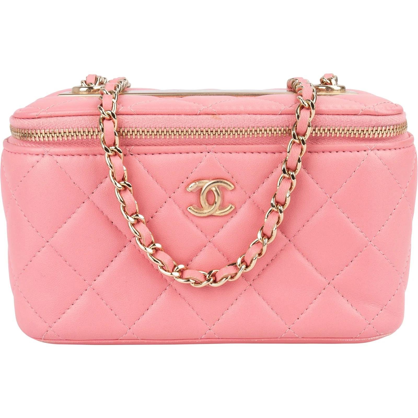 Vanity leather crossbody bag
