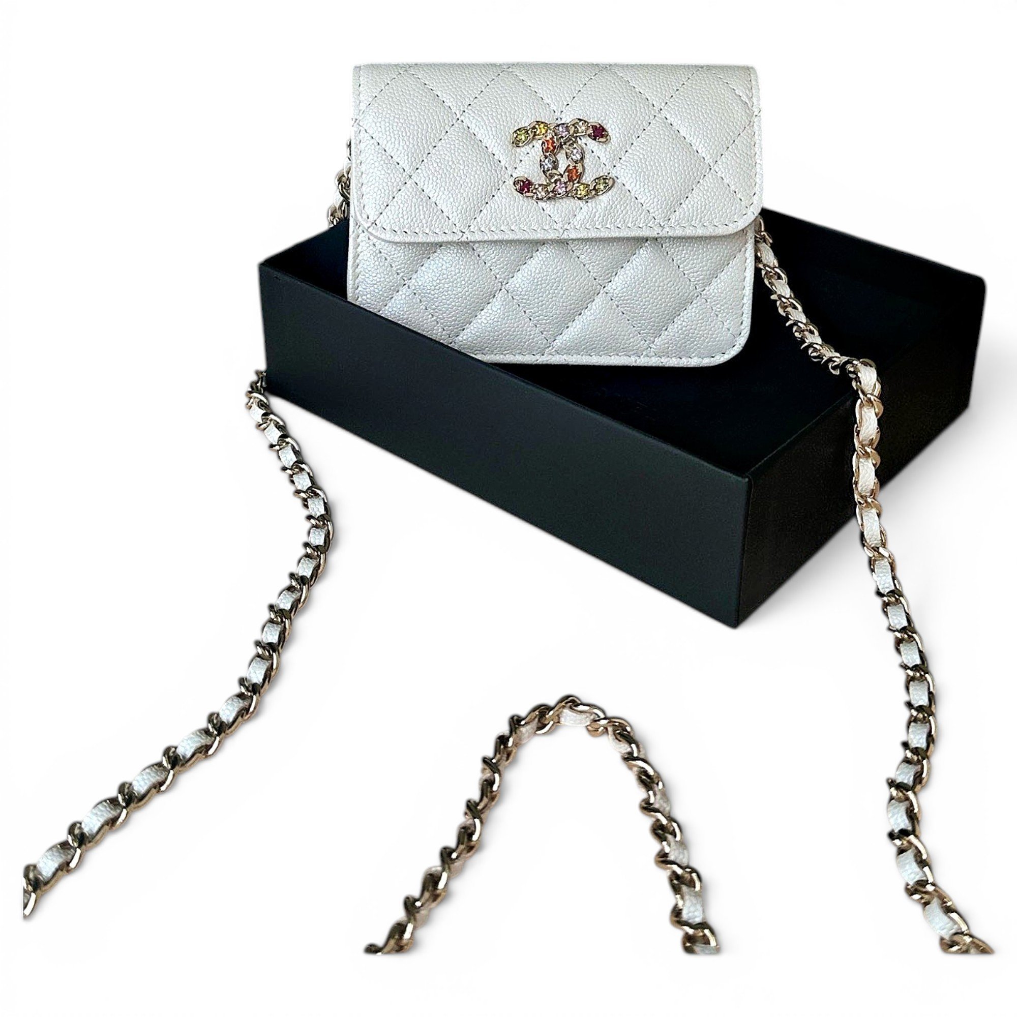 Leather mini bag