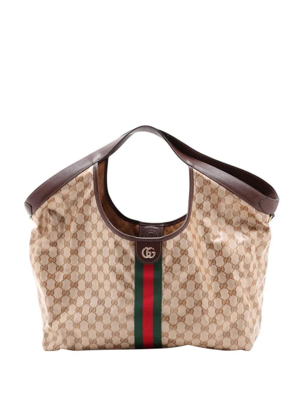 2016-2026 Large GG Canvas Web Giglio tote bag