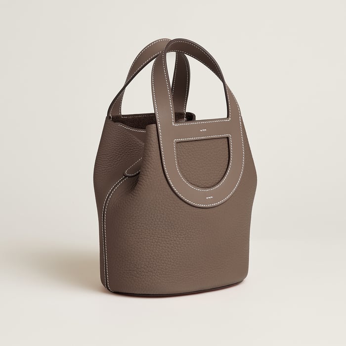 Étoupe Hermès In-the-loop 18 Bag