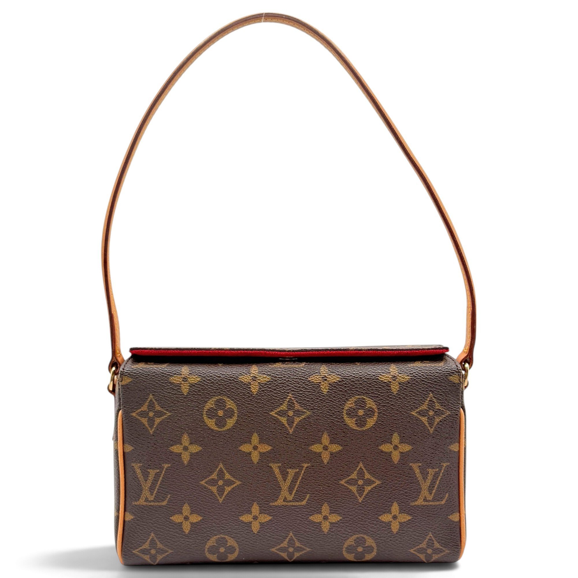 Recital leather handbag