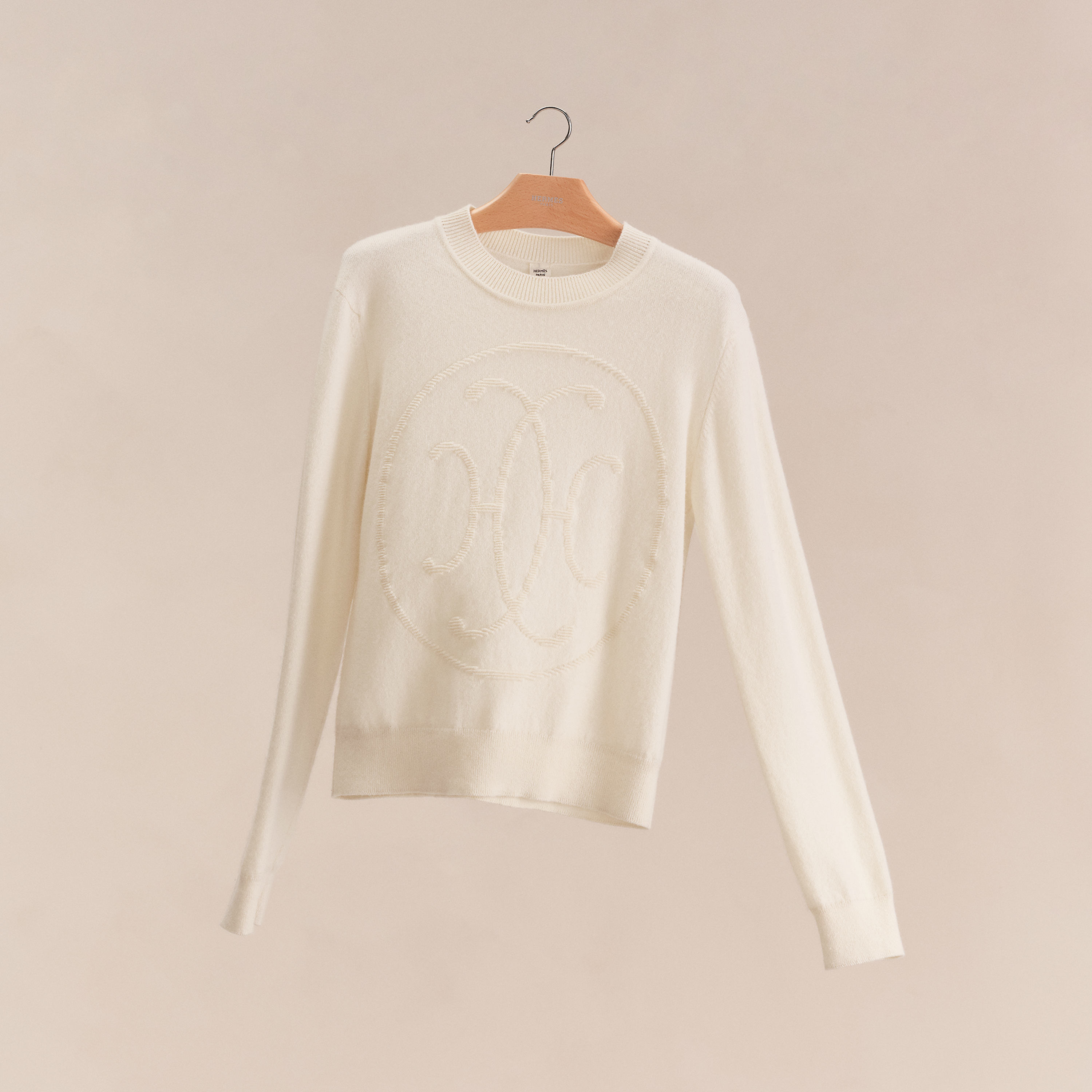 Pull manches longues motif « H Lift »