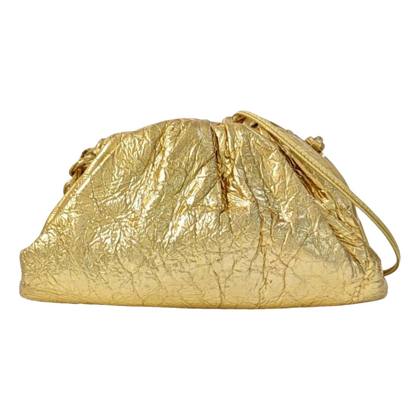 Pouch leather handbag