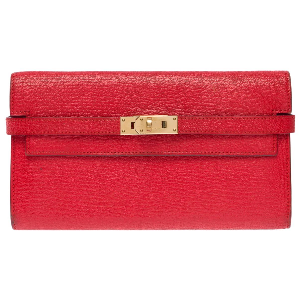 Kelly to go leather clutch bag