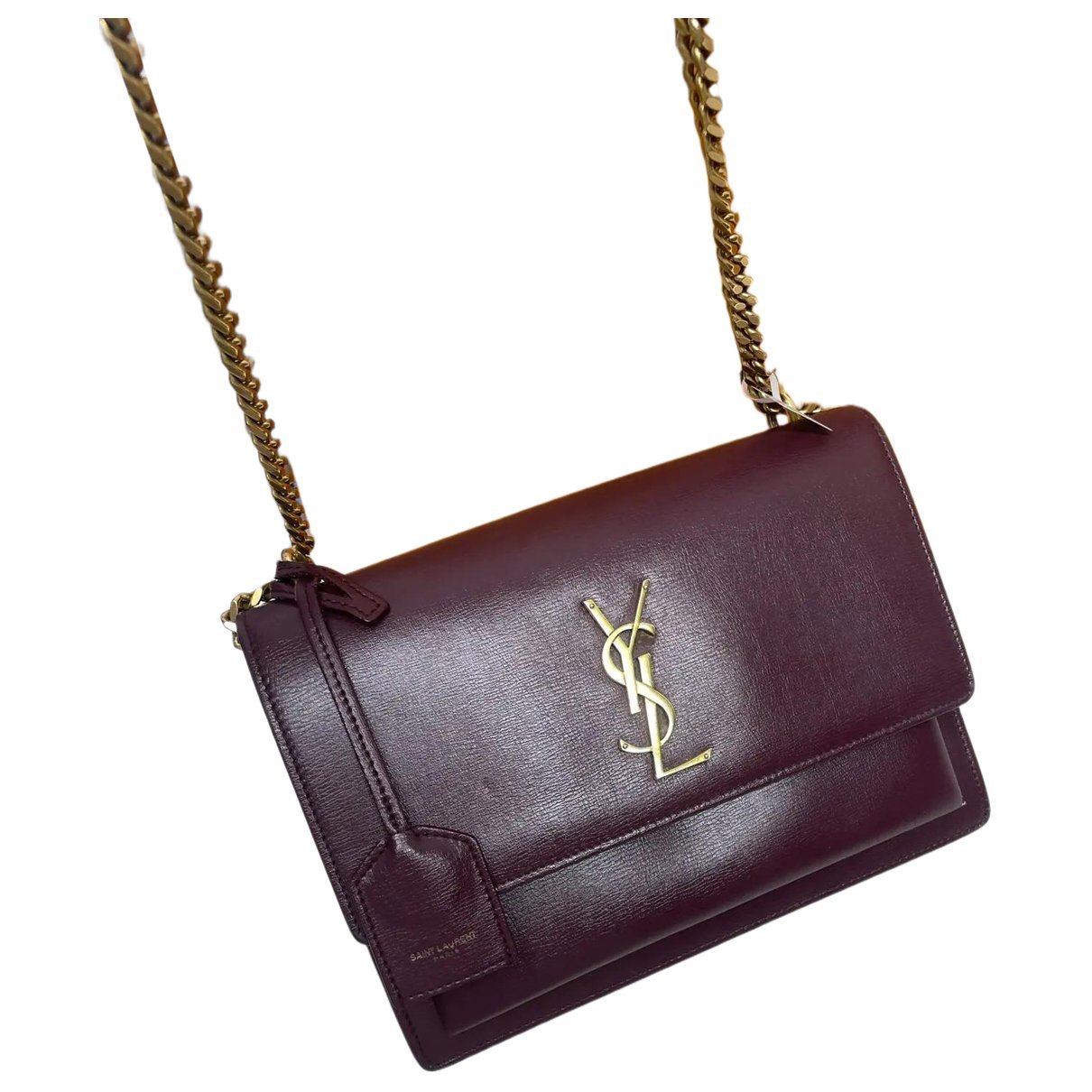 Sunset leather crossbody bag