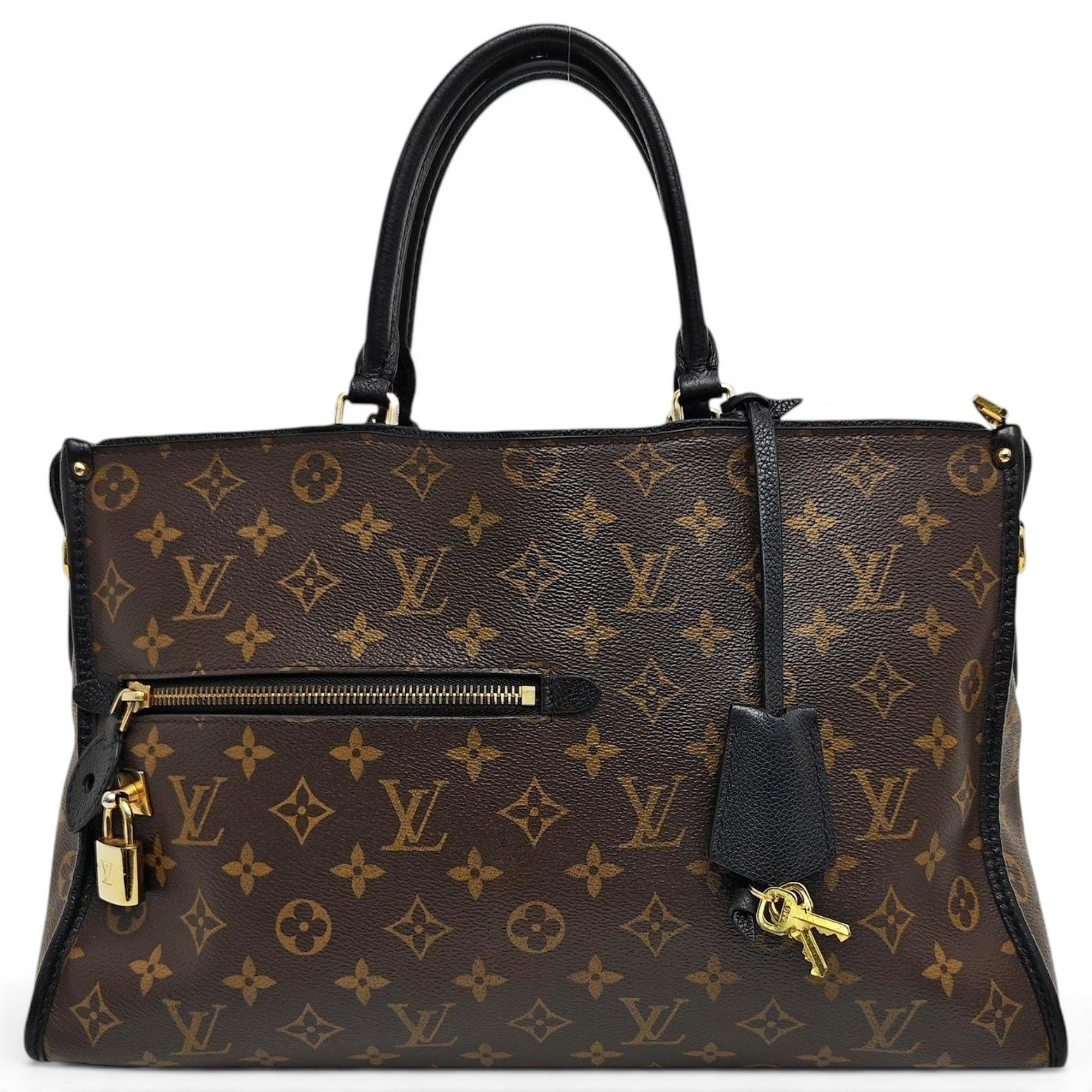 Popincourt leather handbag
