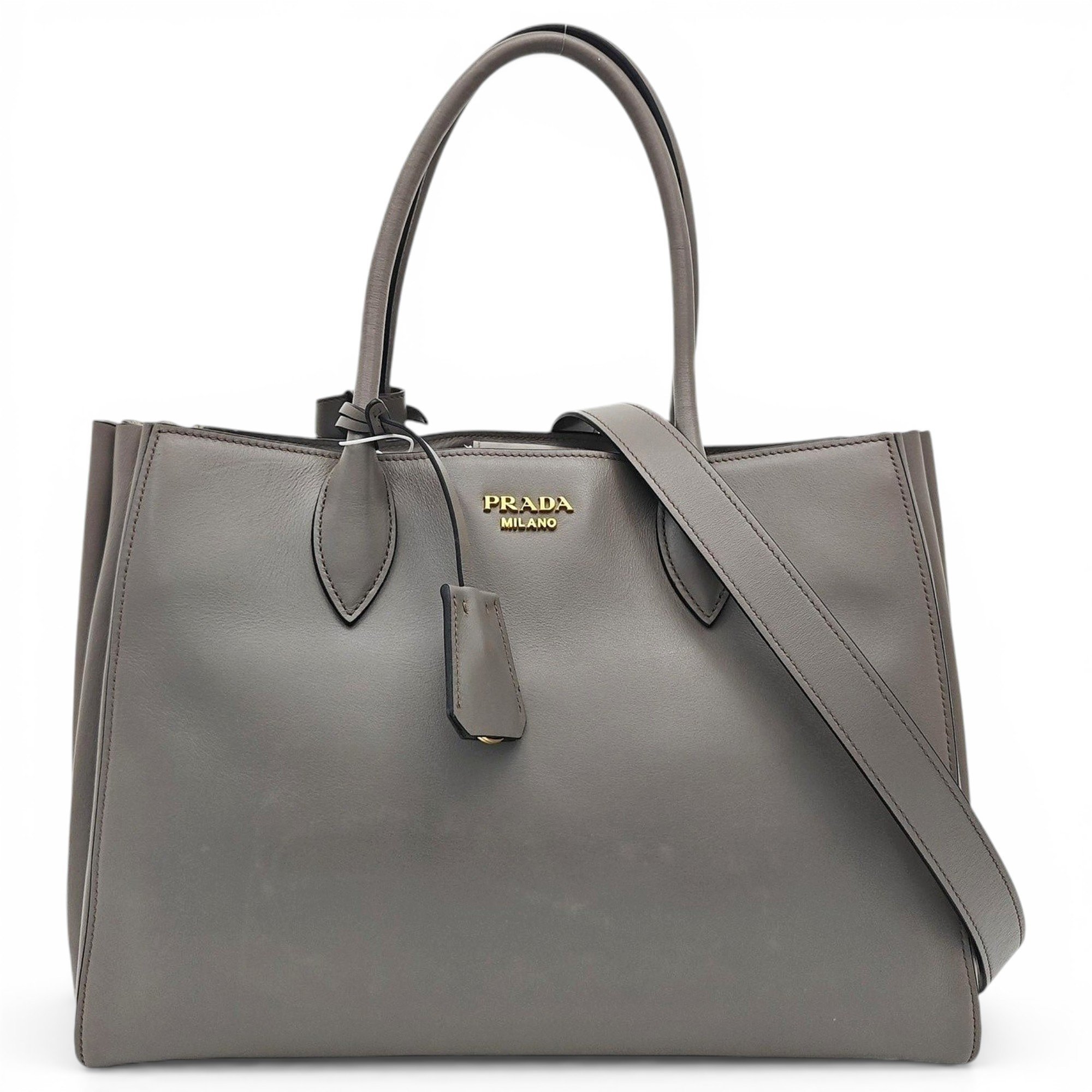 Bibliothèque leather handbag