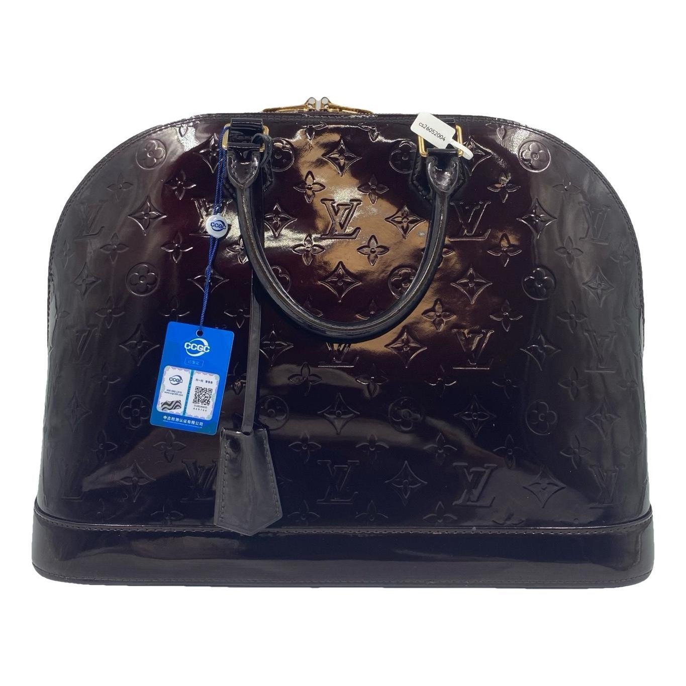Alma patent leather handbag