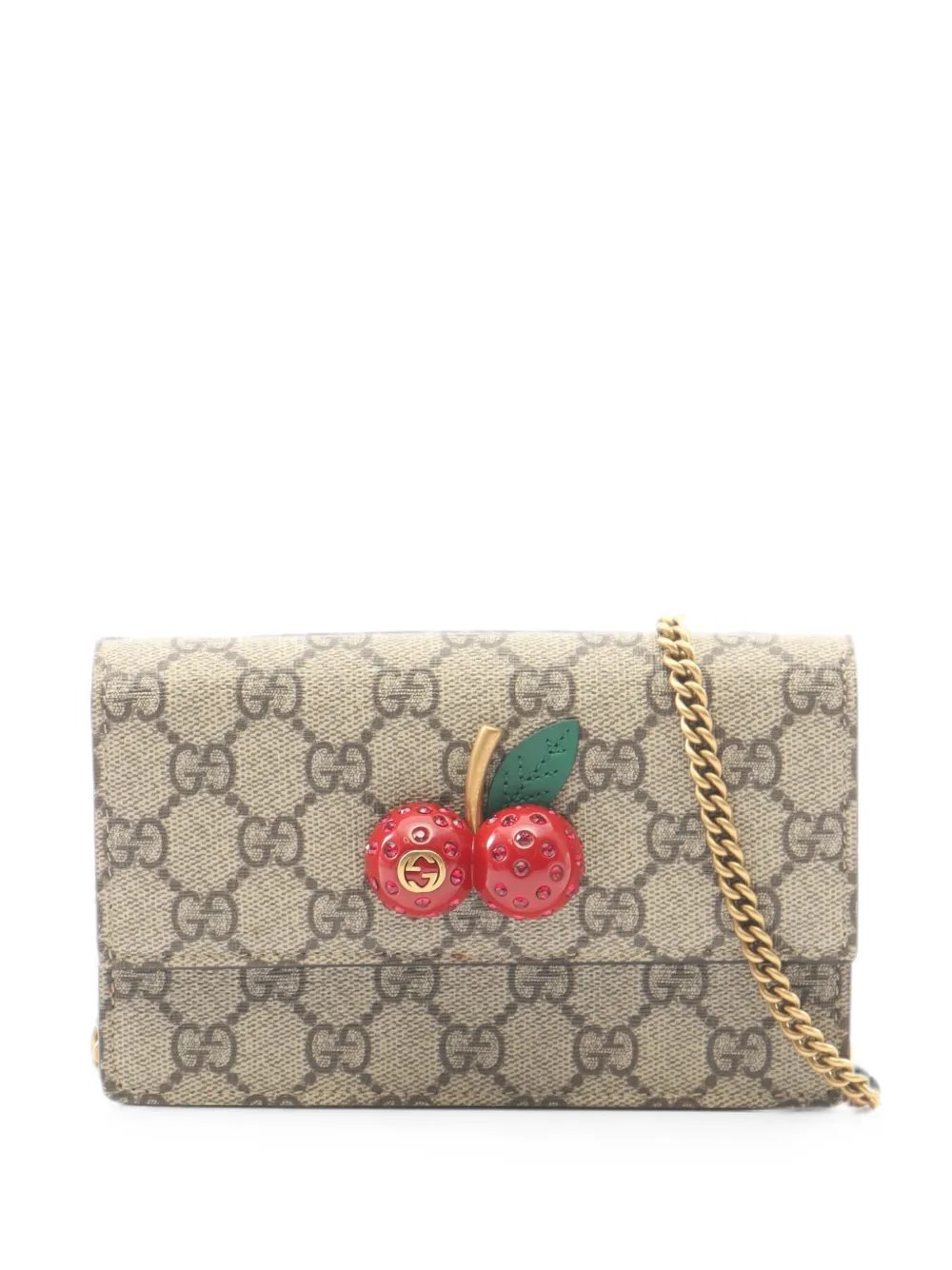 2010s cherry GG Supreme shoulder bag