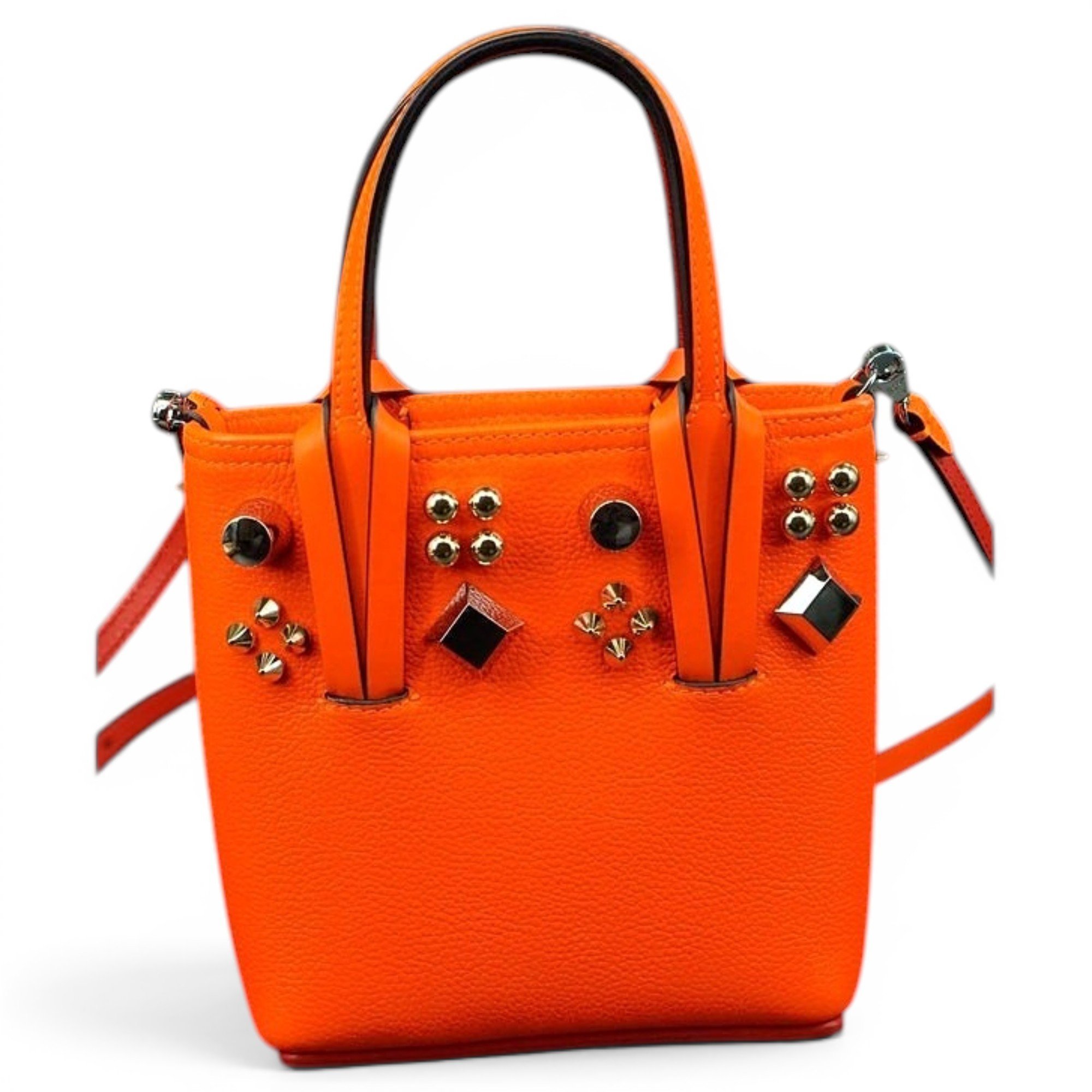 Christian Louboutin Mina clutch leather handbag