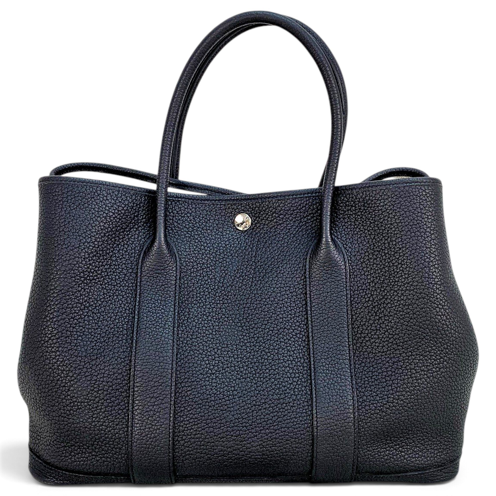 Garden Party leather handbag